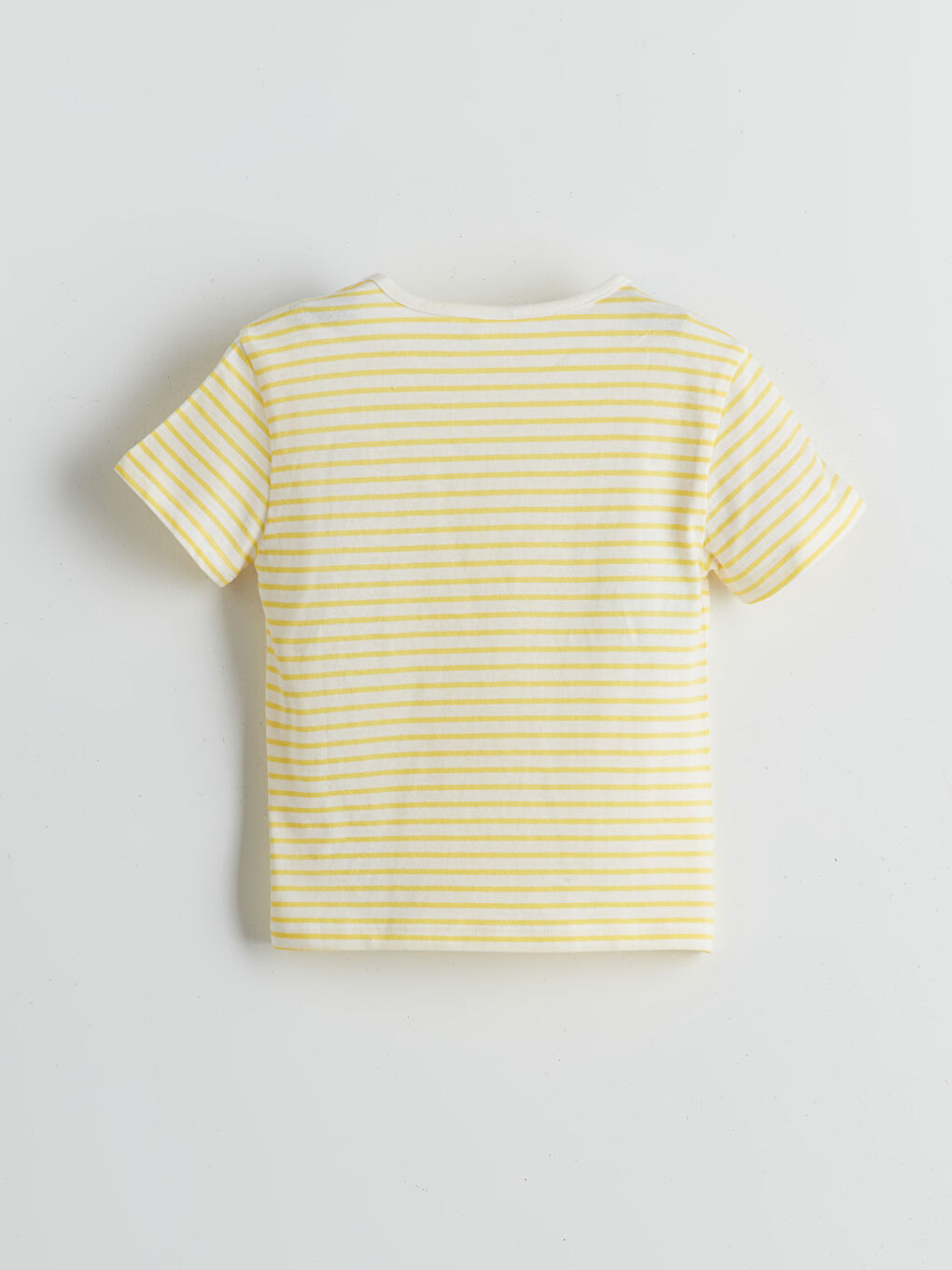 Crew Neck Striped Girls' T-Shirt -S5GJ66Z1-LKF