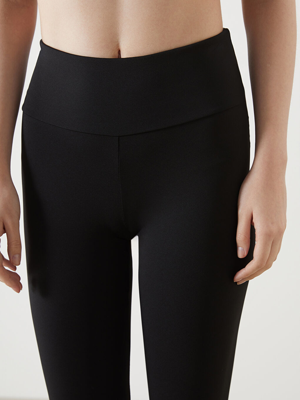 Women's Elastic Waist Sport Leggings -S5GJ75Z8-CVL