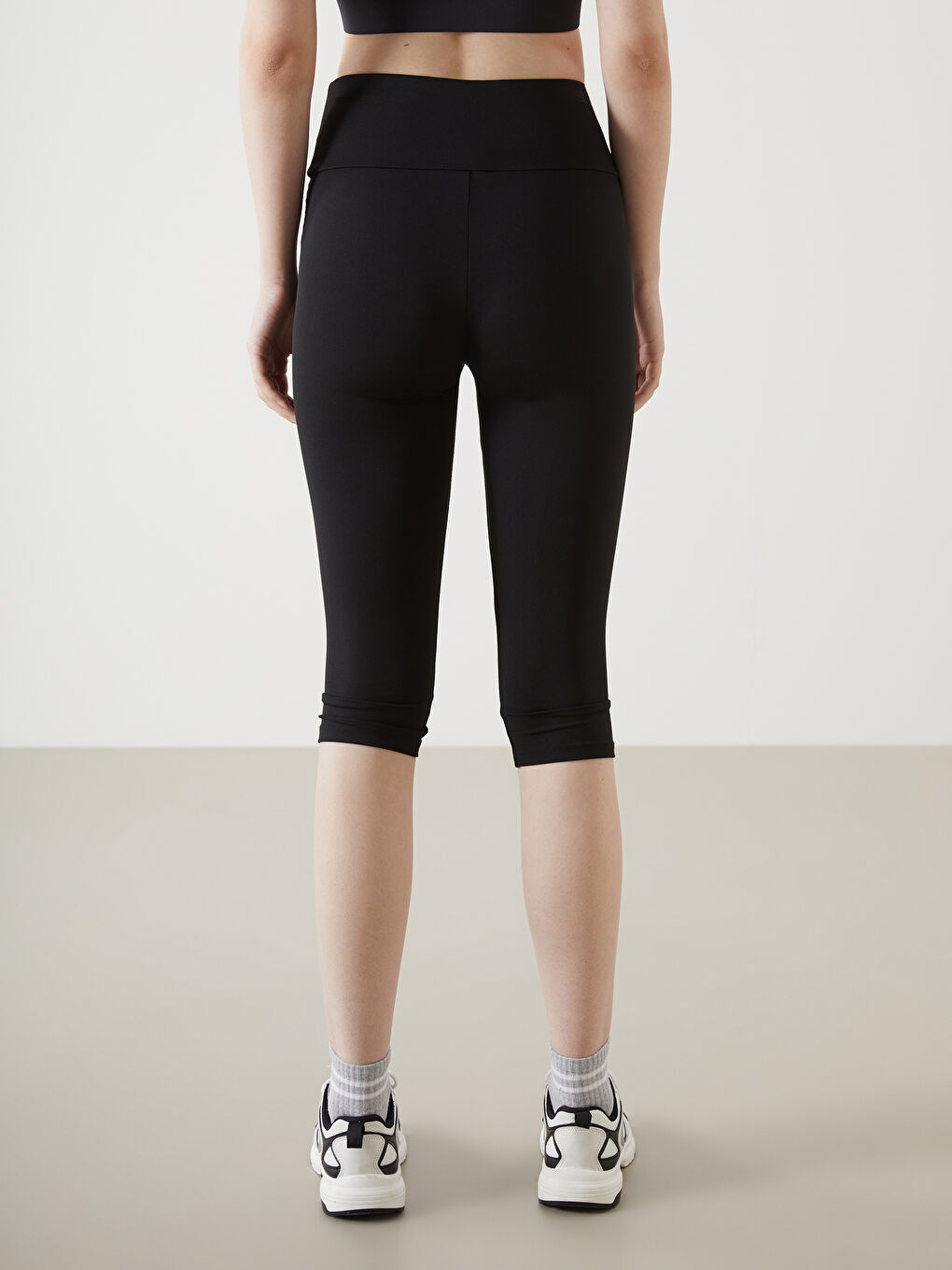 Women's Elastic Waist Sport Leggings -S5GJ75Z8-CVL