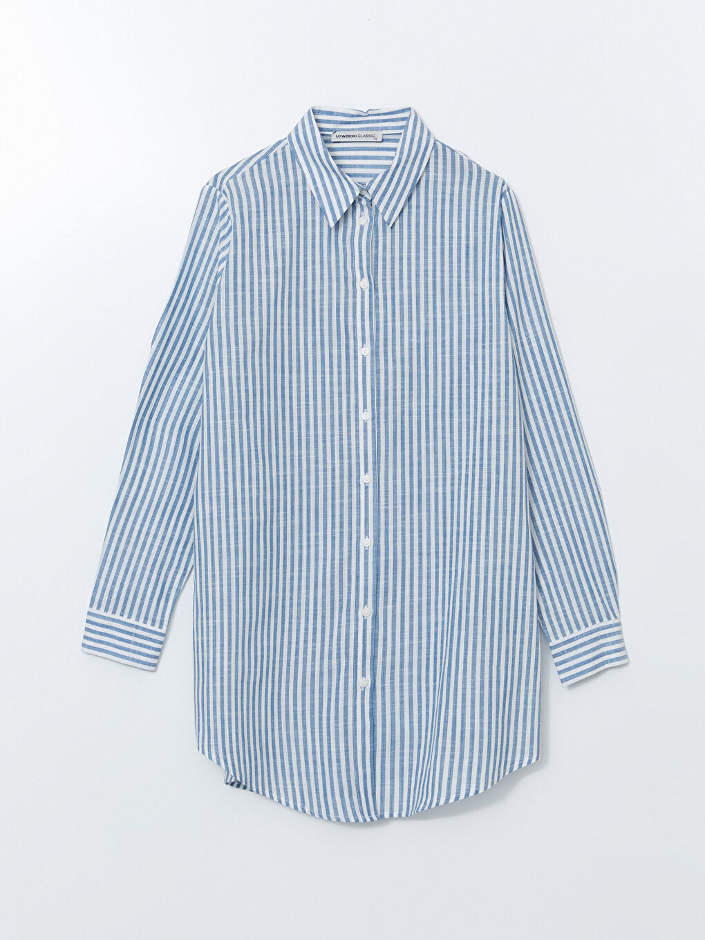 Striped Women's Shirt Tunic -S5GJ78Z8-LSJ
