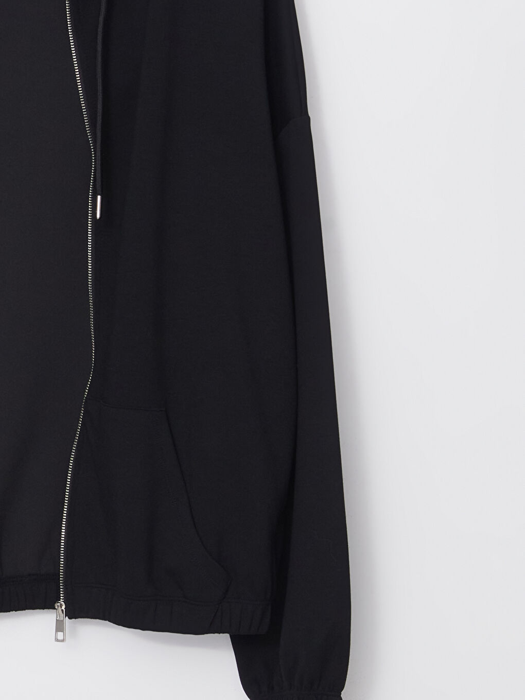 Hooded Oversize Women's Zipper Sweatshirt -S5GJ82Z8-CVL