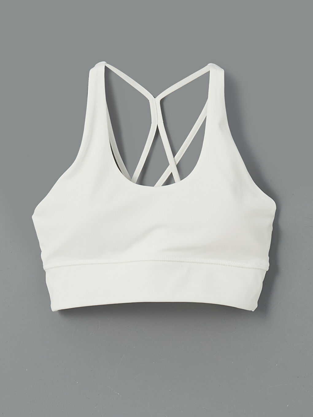 XSIDE ACTIVE Beyaz U Yaka Kadın Sporcu Büstiyer - 4