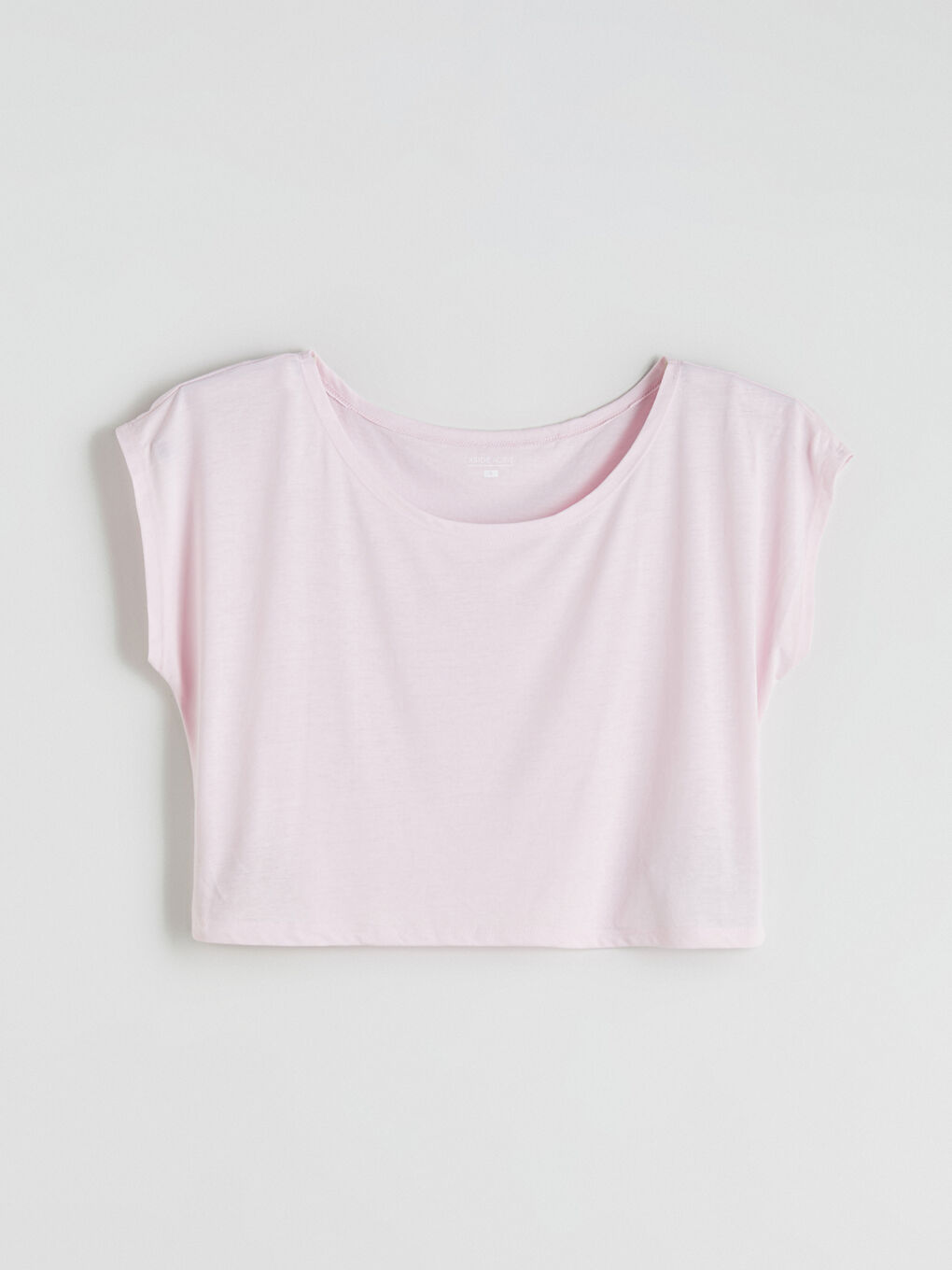 Pembe Kayık Yaka Kadın Spor Tişört ve Atlet-4