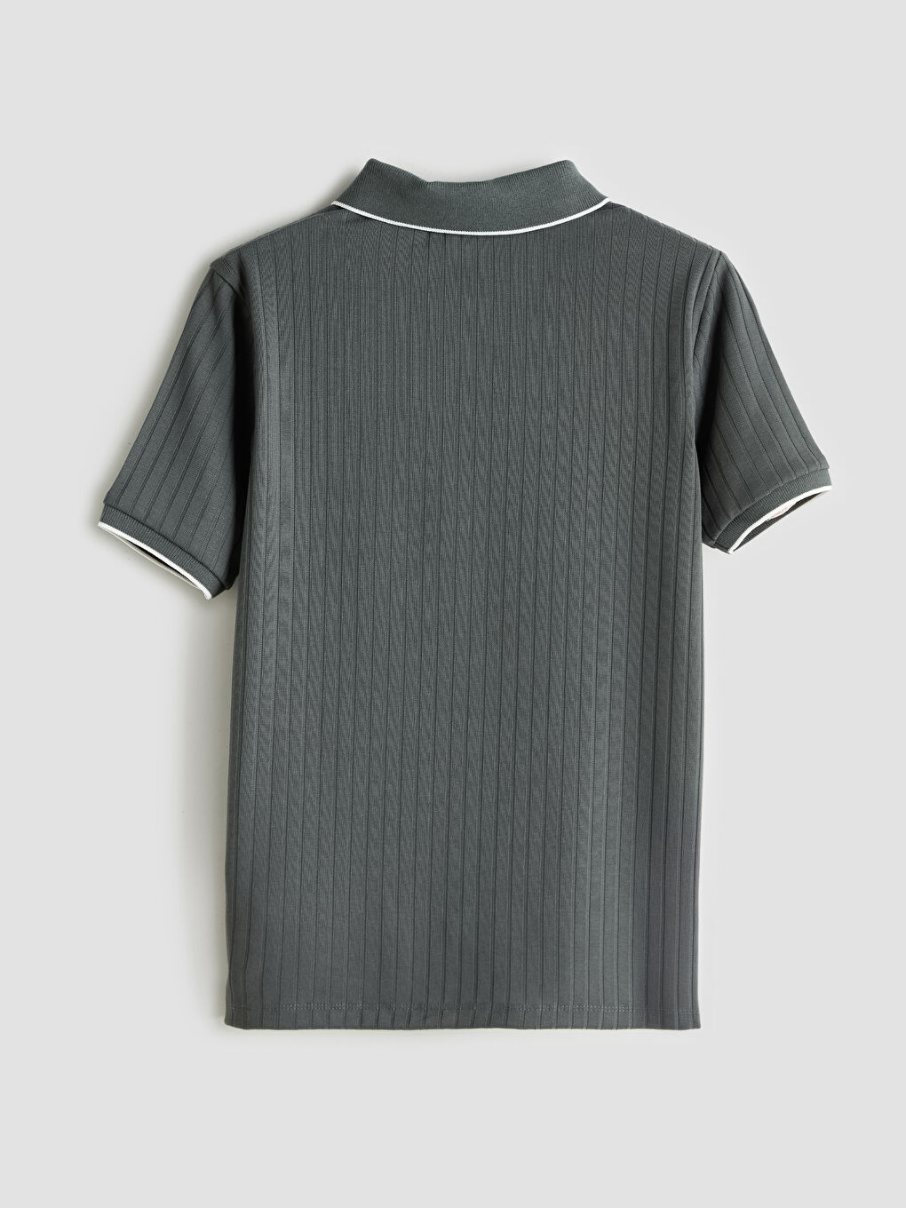 LCW Vision Polo Neck Textured Boys' T-Shirt -S5GK58Z4-L1R