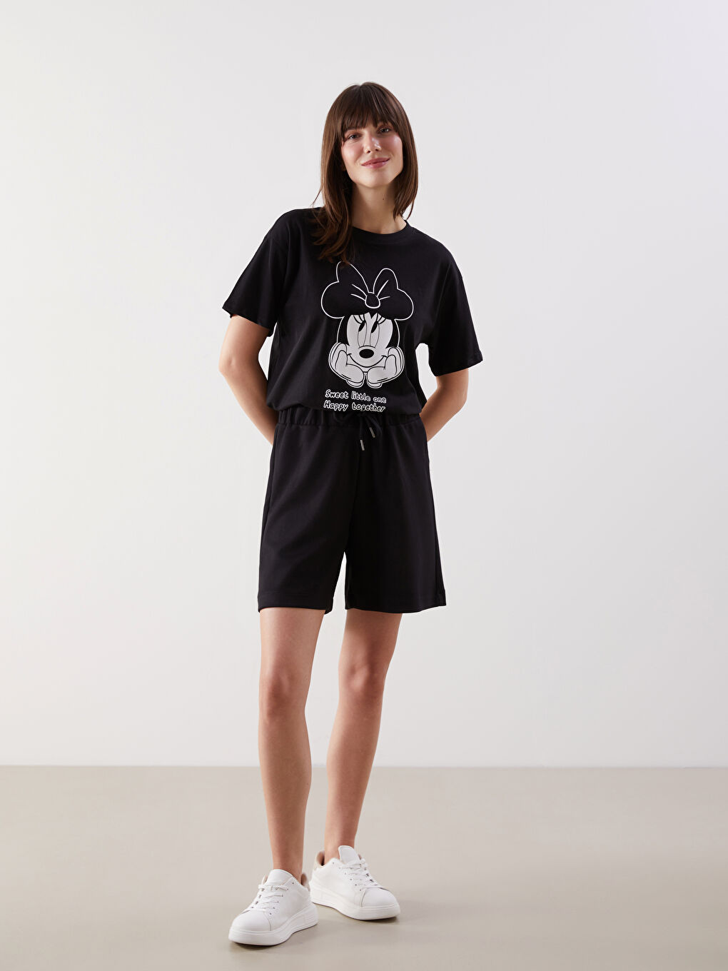 Elasticated Waist Women's Shorts -S5GK88Z8-CVL