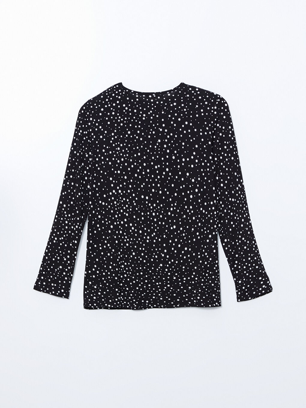 Crew Neck Patterned Women's T-Shirt -S5GL16Z8-SW8