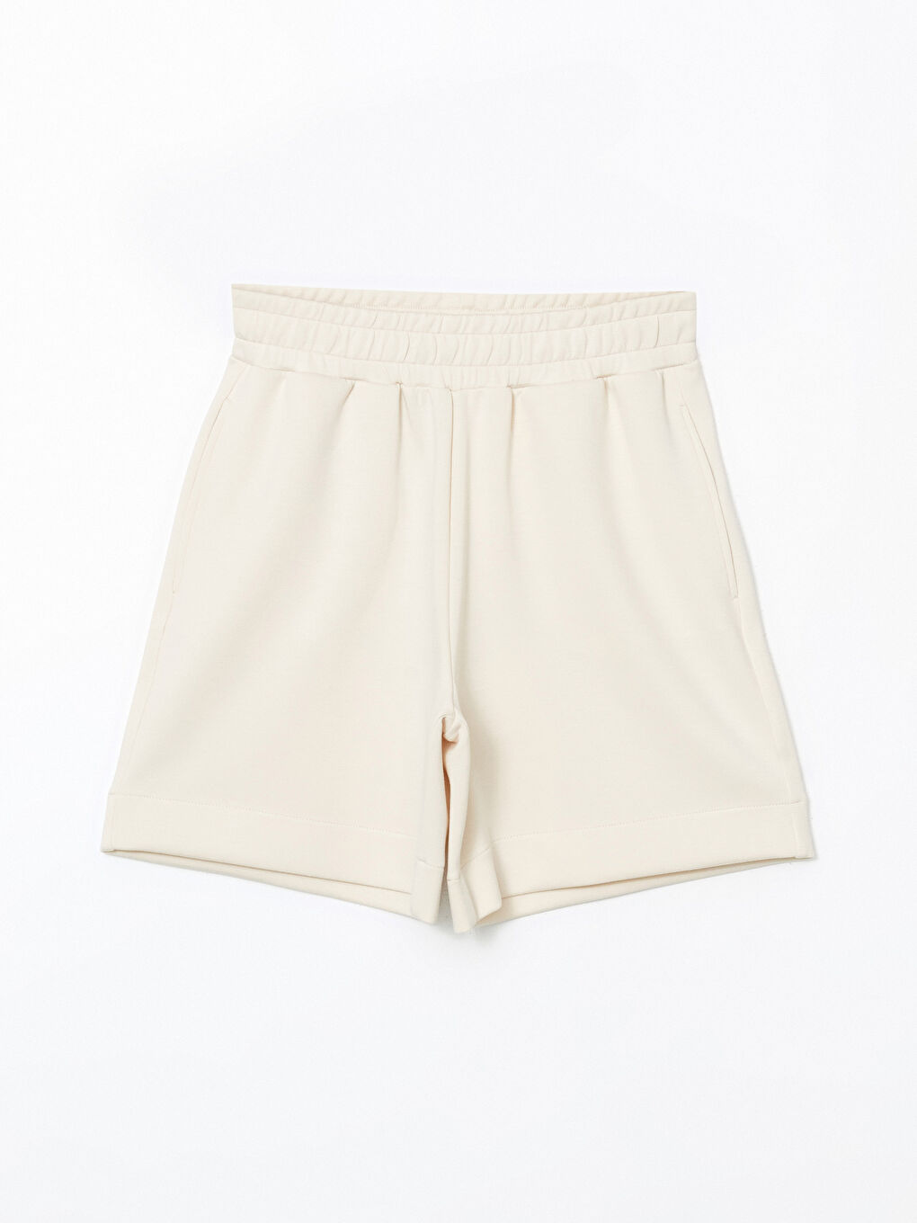 Elasticated Waist Women's Shorts -S5GM04Z8-FT0