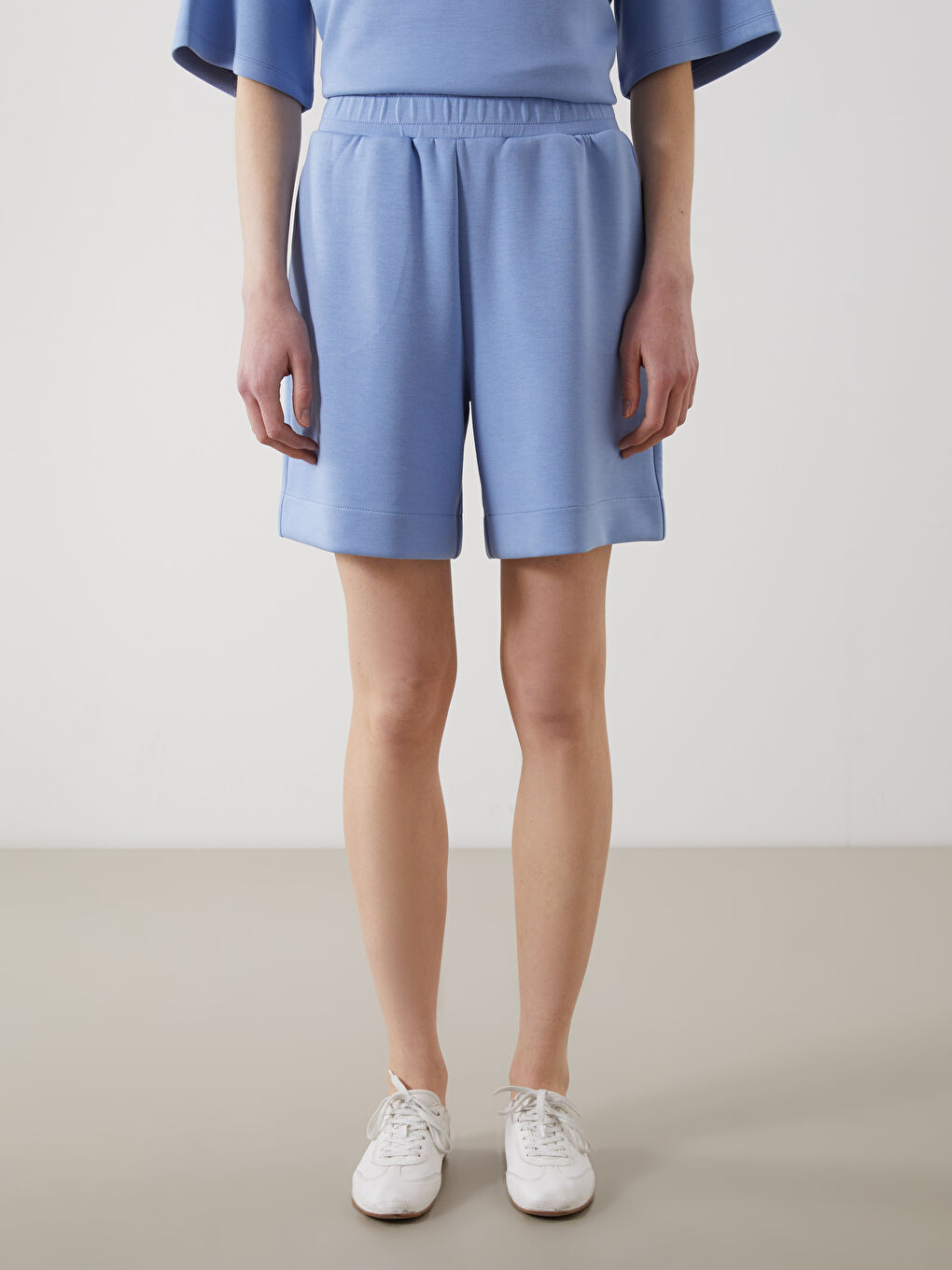 LCW Vision Elasticated Waist Women's Shorts -S5GM07Z8-QZ9