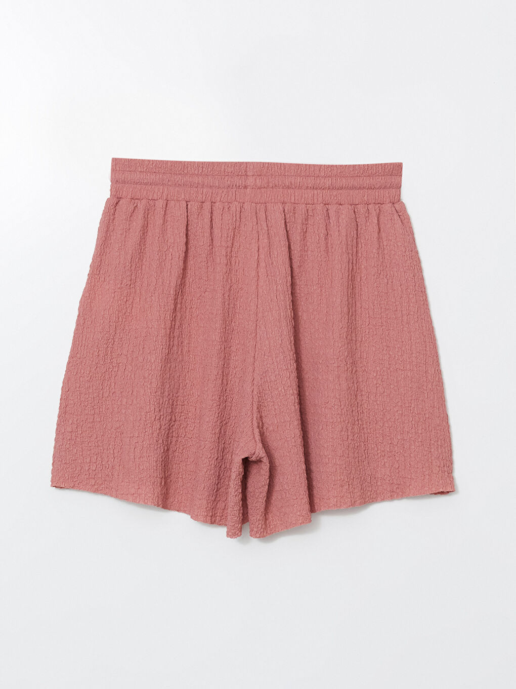 LC Waikiki Elasticated Waist Textured Women's Shorts -S5GM16Z8-GPV