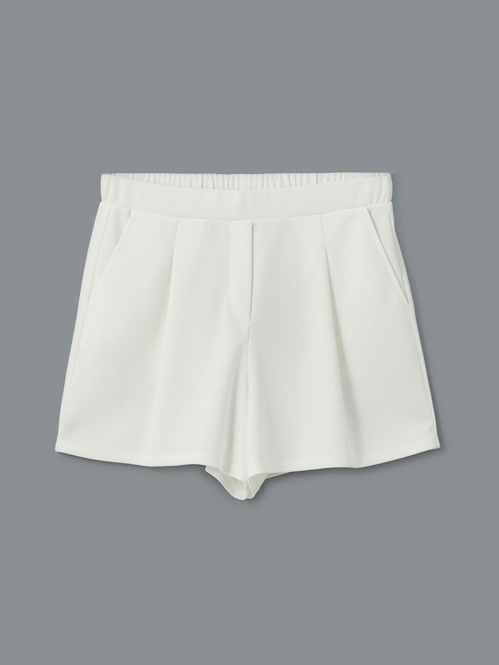Woman ECRU Shorts -S5GM18Z8-R9J