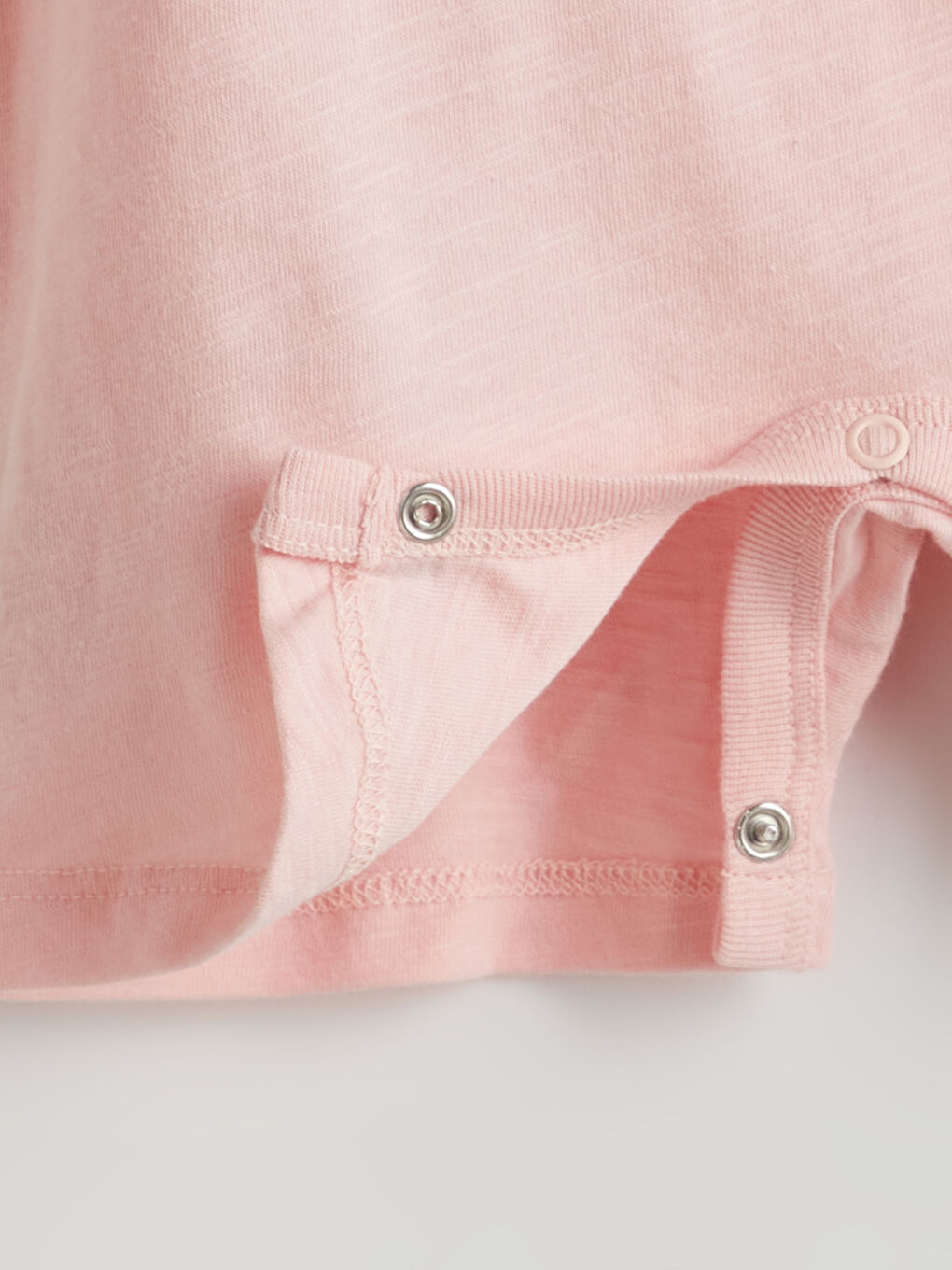 Pembe Bisiklet Yaka Kiraz Baskılı Kız Bebek Tulum-1