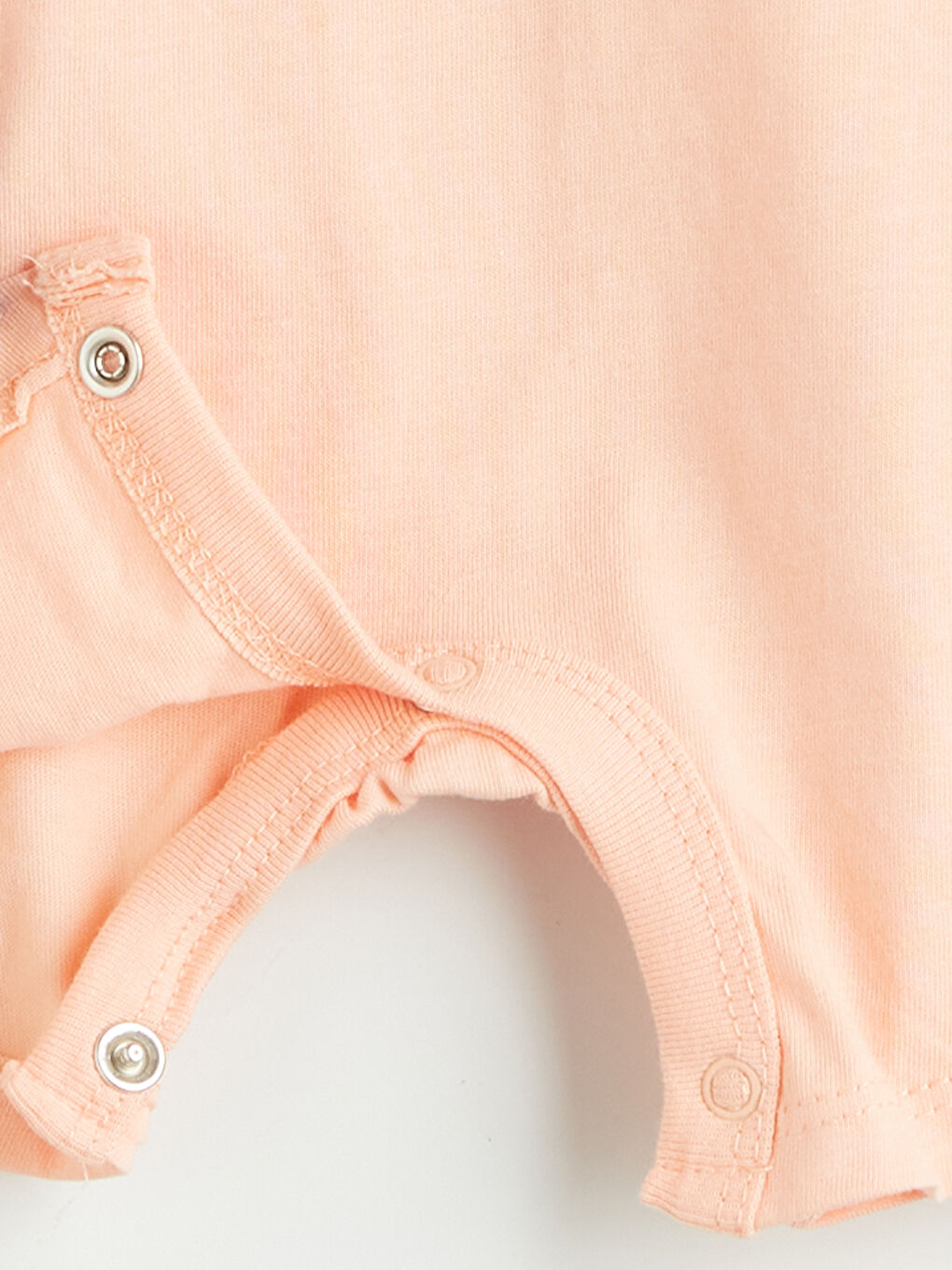 Pembe Bisiklet Yaka Basic Kız Bebek Tulum-2