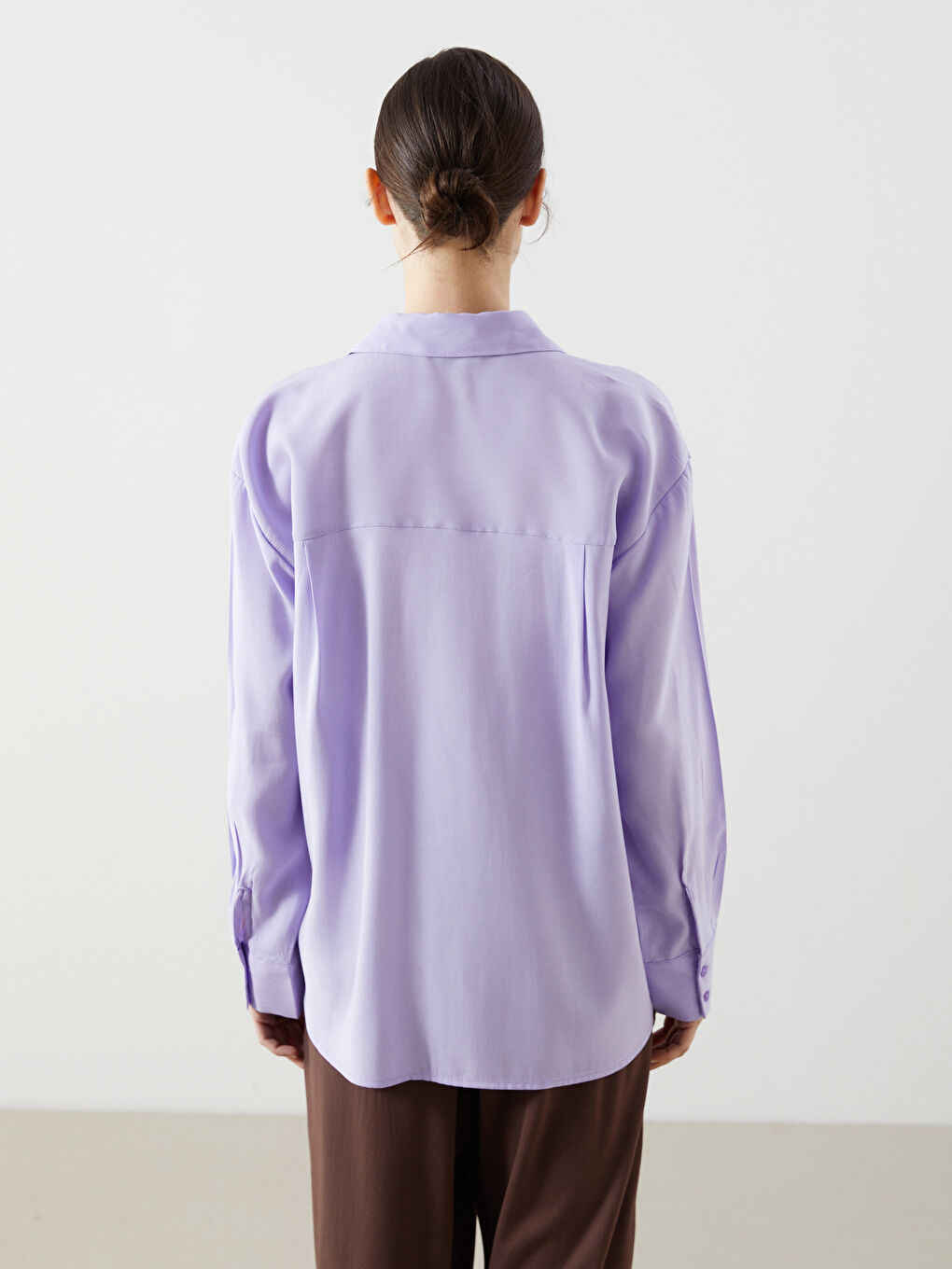 Loose Fit Women's Shirt with Pockets -S5GM73Z8-G0W