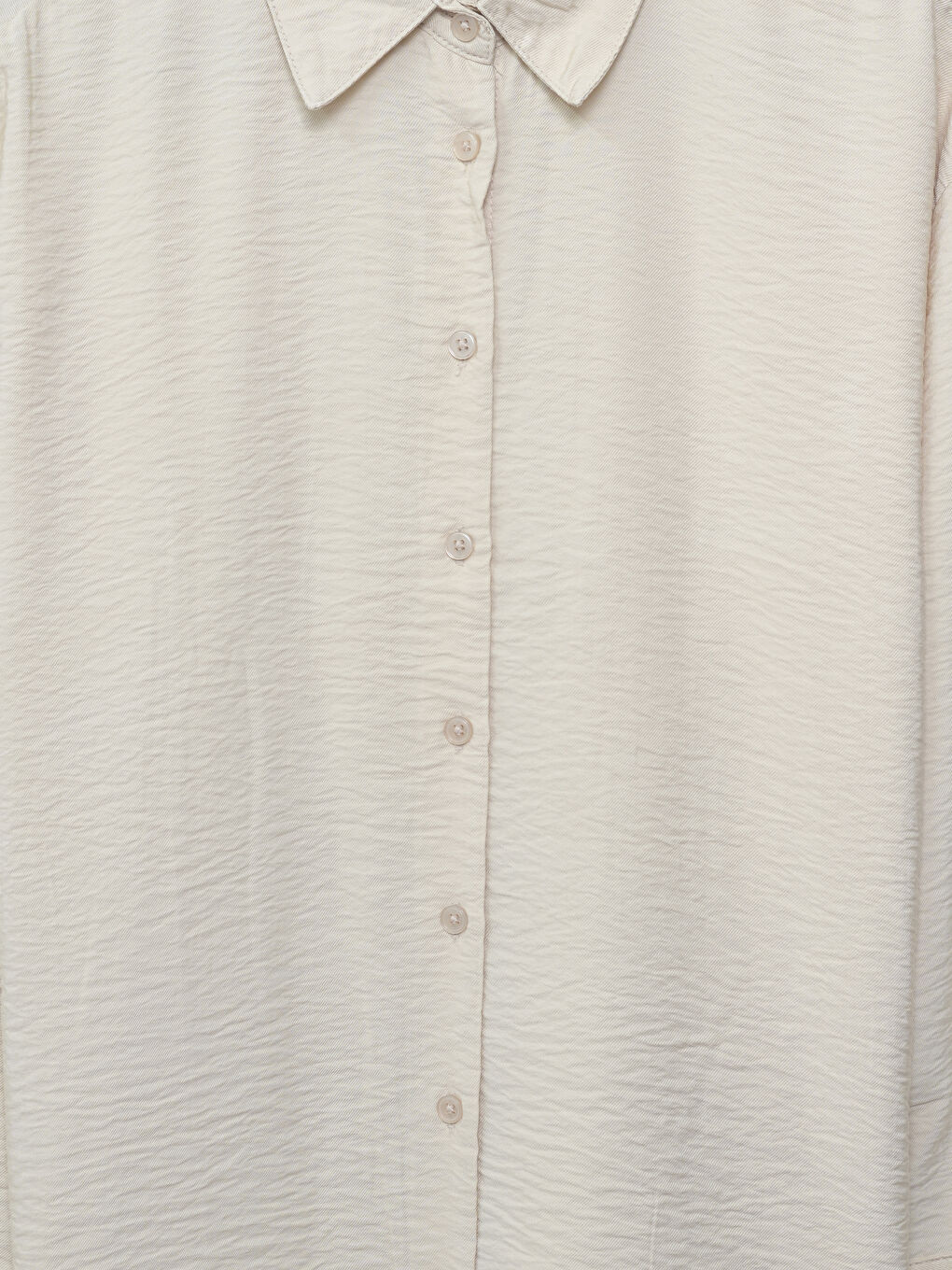 Oversize Dobby Women's Shirt -S5GM76Z8-DEE