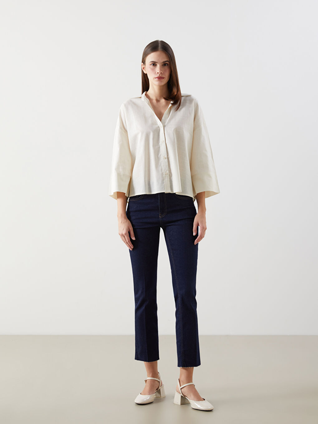 Oversize Women's Shirt -S5GM77Z8-FTV