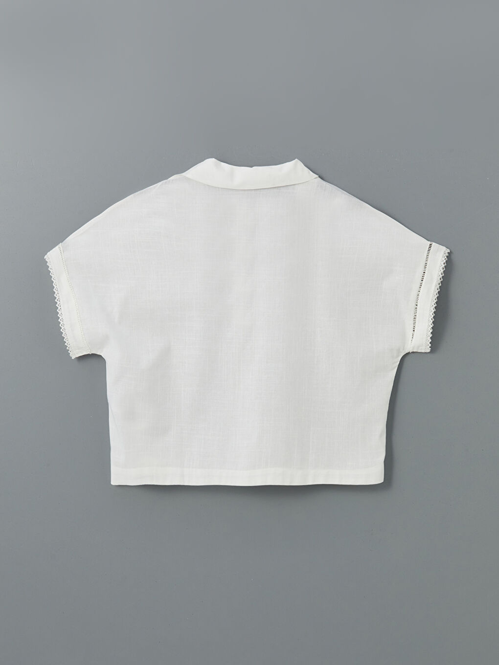Polo Neck Women's Blouse -S5GM78Z8-R9J
