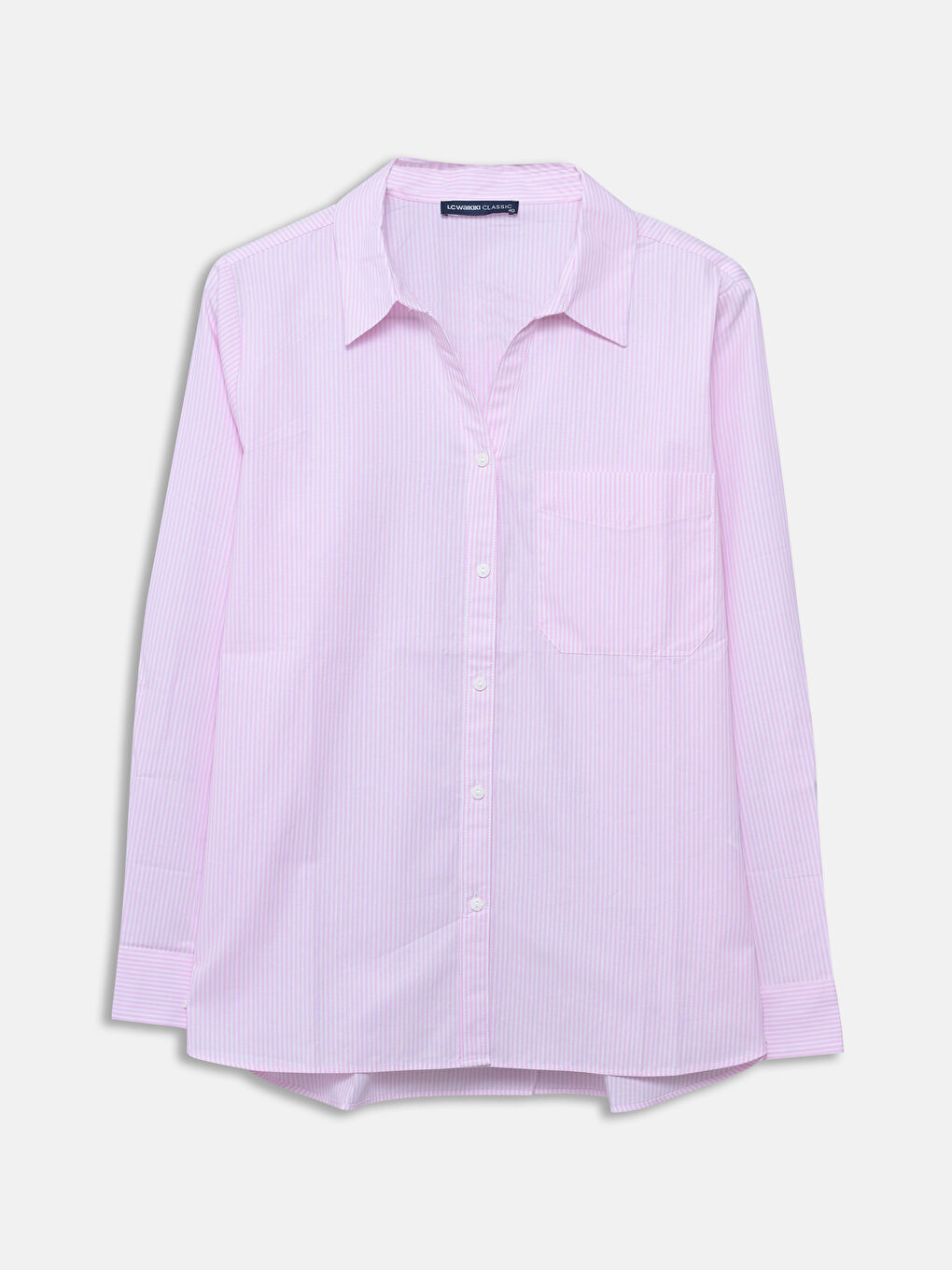 Striped Long Sleeve Women's Shirt -S5GN47Z8-LHK