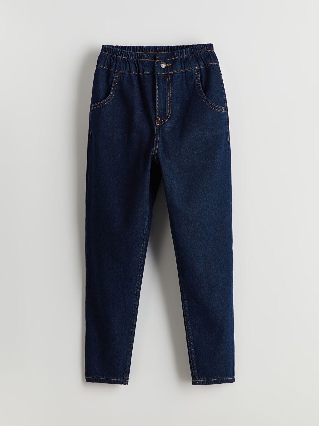 Elastic Waist Girl Denim Trousers -S5GN71Z4-309