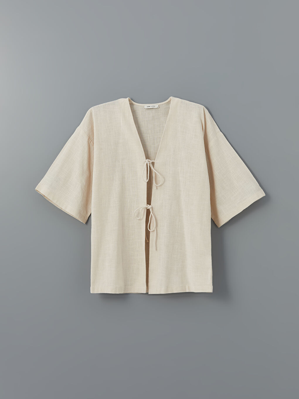 Ženski oversize kimono sa V izrezom -S5GN84Z8-YRQ