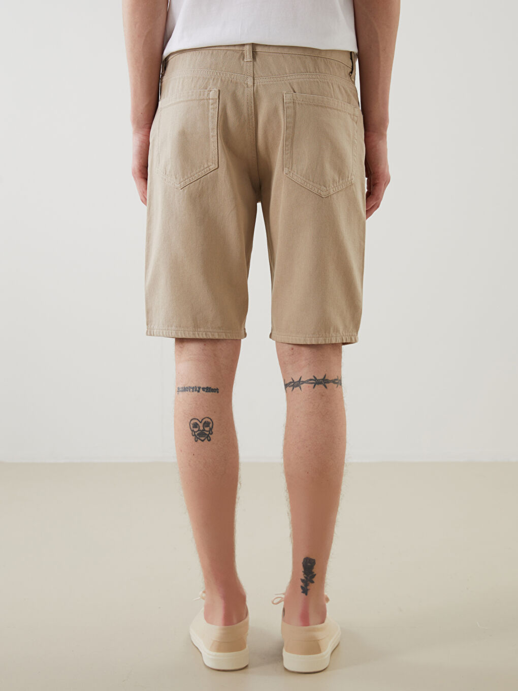 LCW Jeans Standard Fit Men's Denim Shorts -S5GN94Z8-D1N