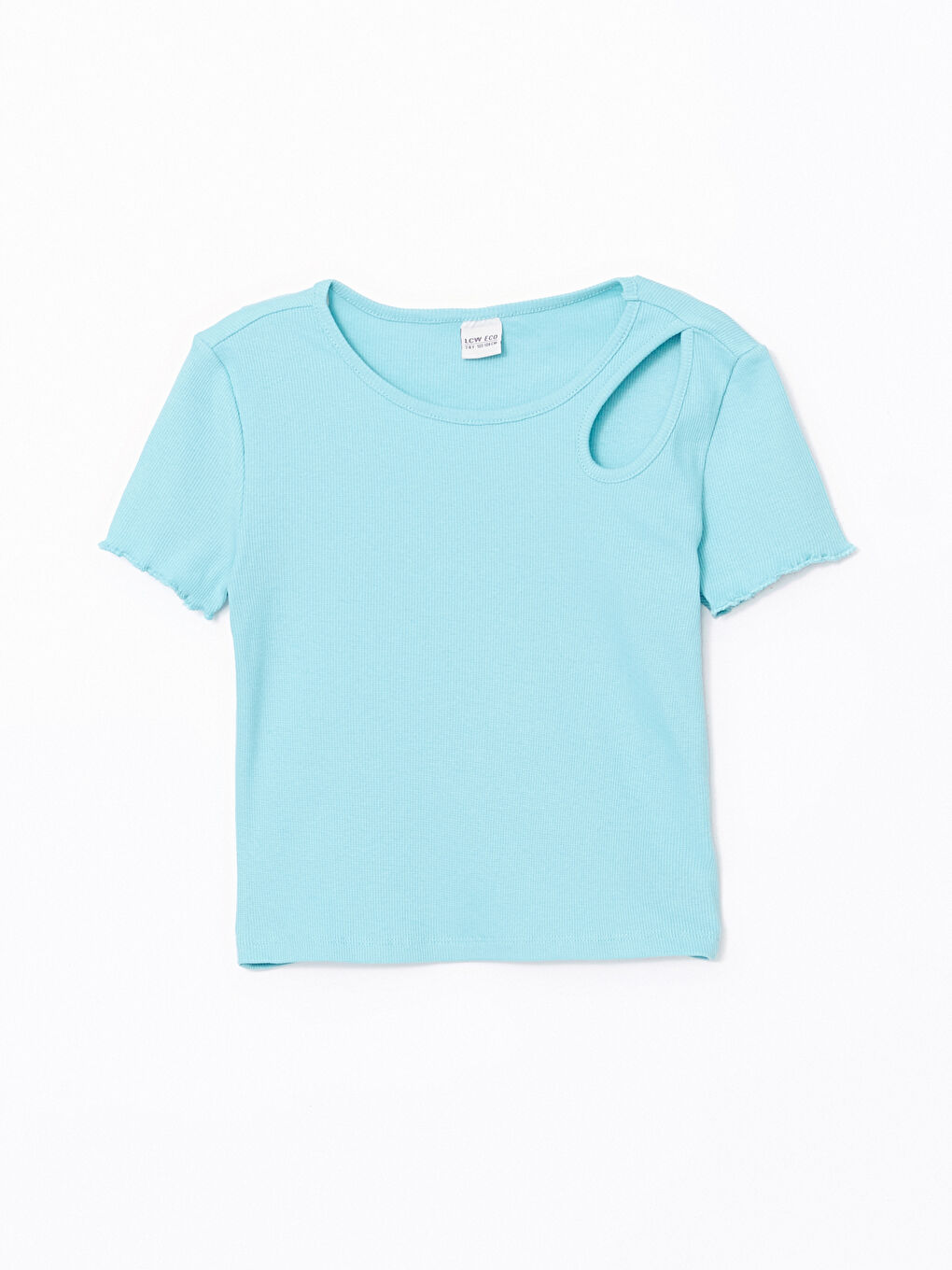 Crew Neck Girl's T-Shirt -S5GO05Z4-FZB