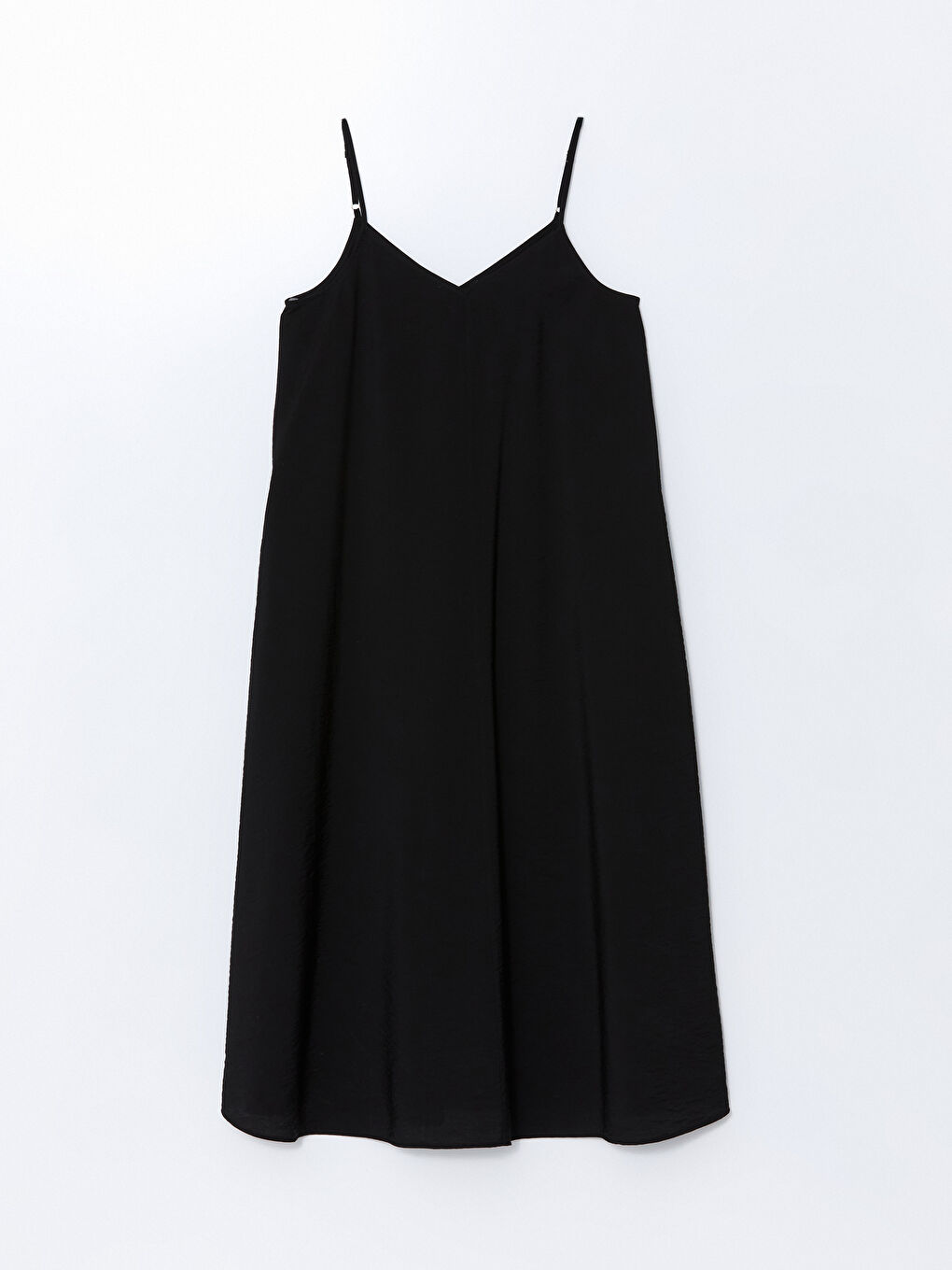 Plain V Neck Women's Midi Dress -S5GO69Z8-CVL