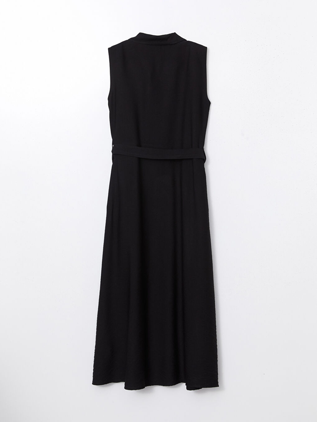 Plain Sash Shirt Dress -S5GO79Z8-CVL