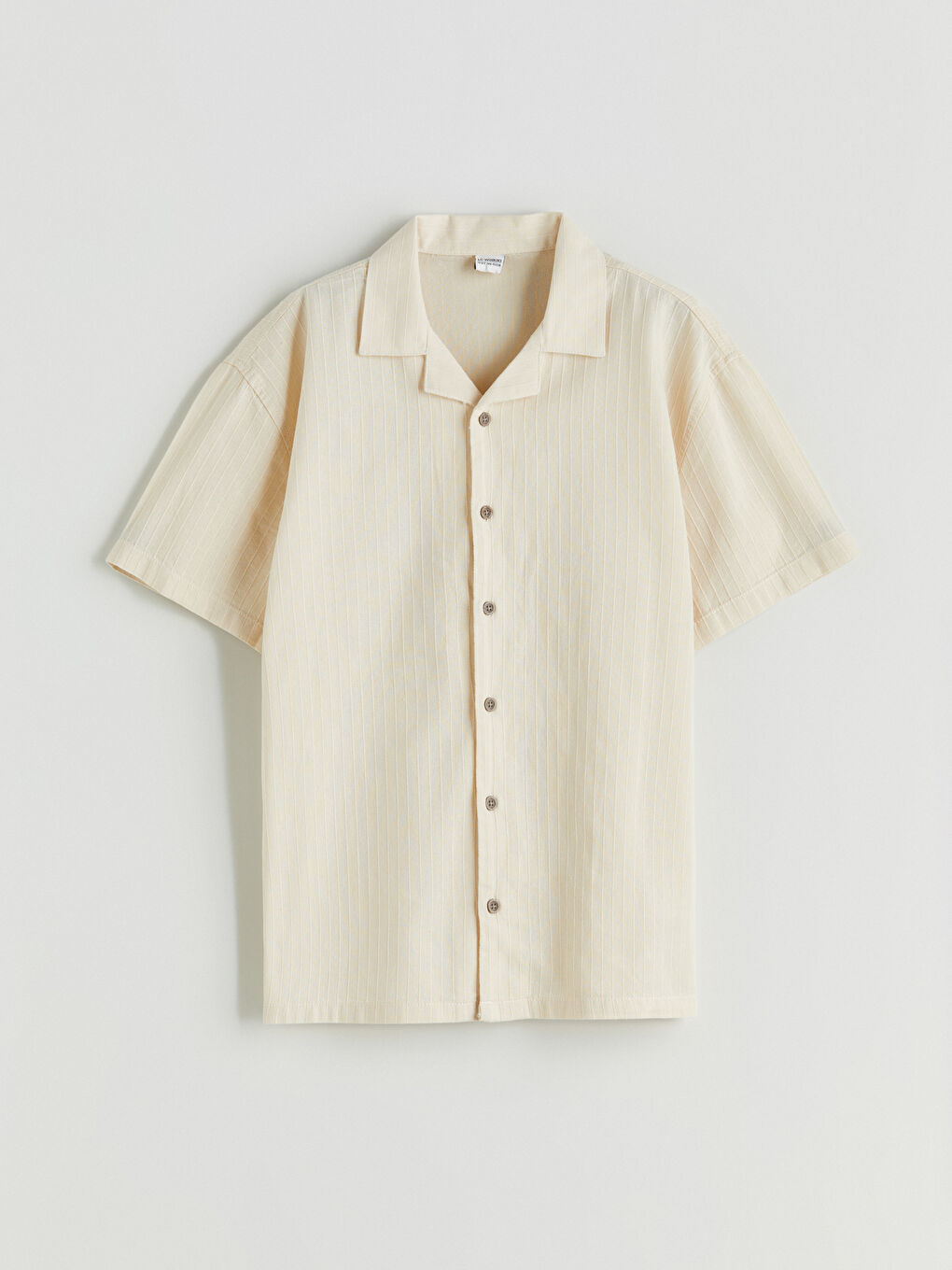 LCW Kids Kurzarm Popeline Hemd für Jungen -S5GO82Z4-FWM