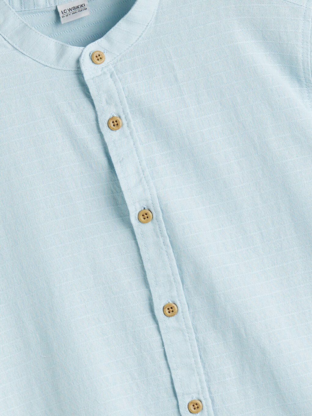 Grandad Collar Boys' Shirt -S5GO83Z4-G2E