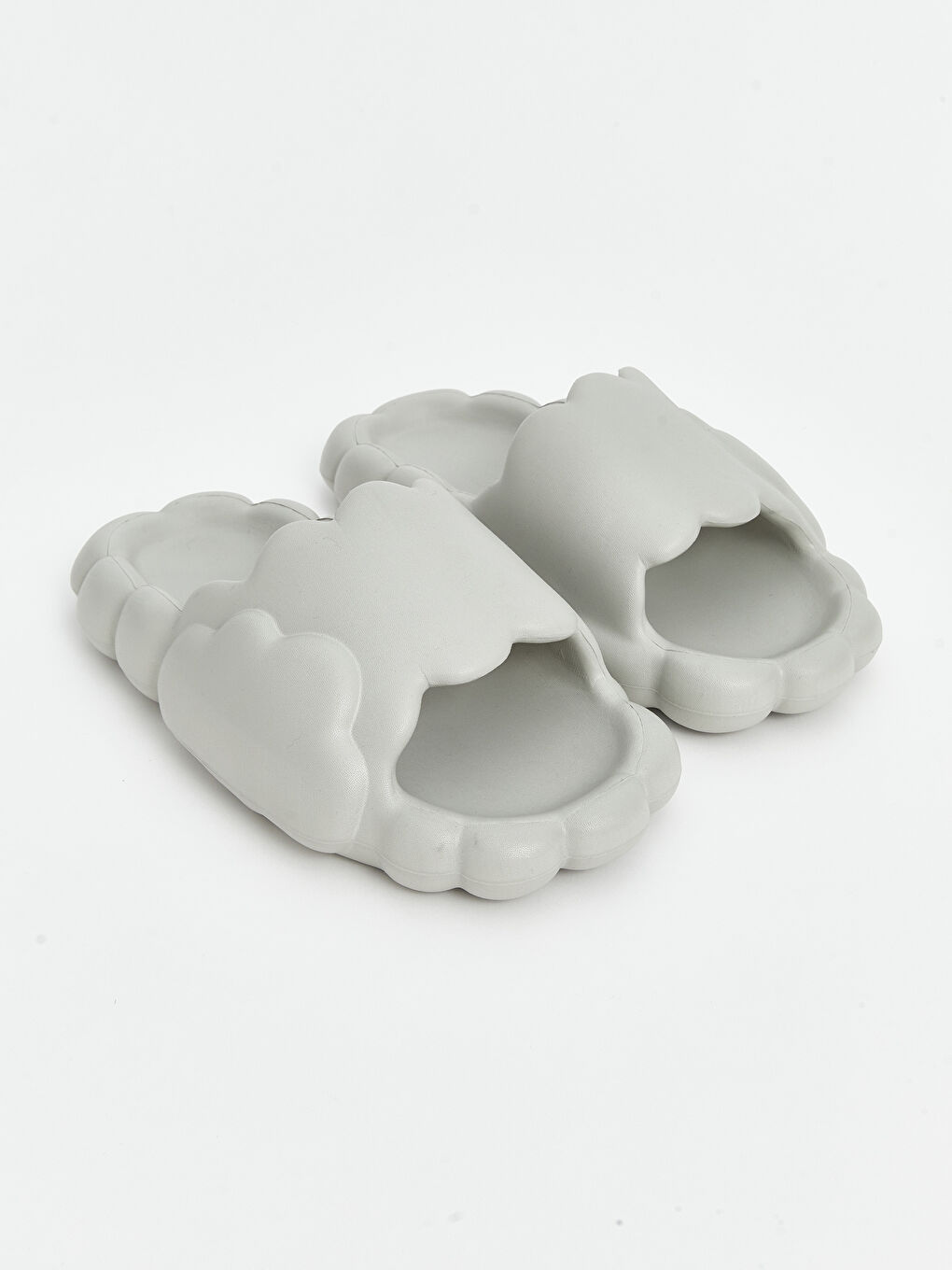 Patterned Women's Bath Slippers -S5GP00Z8-YK9