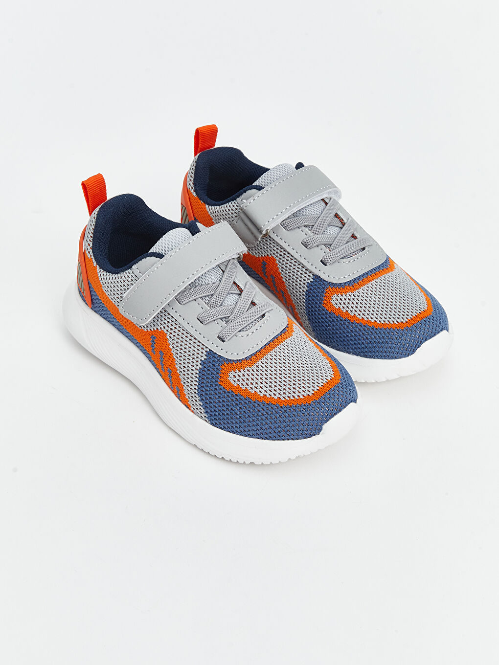 Lace-up and Hook-and-Loop Men's Sneakers -S5GP40Z1-DBQ