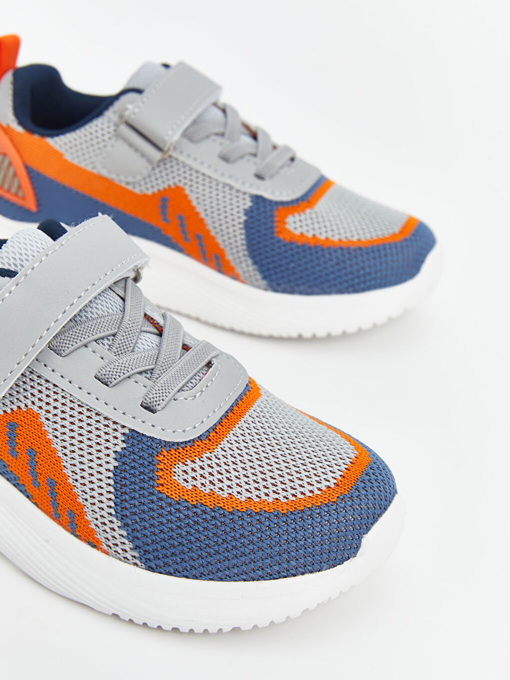 Lace-up and Hook-and-Loop Men's Sneakers -S5GP40Z1-DBQ