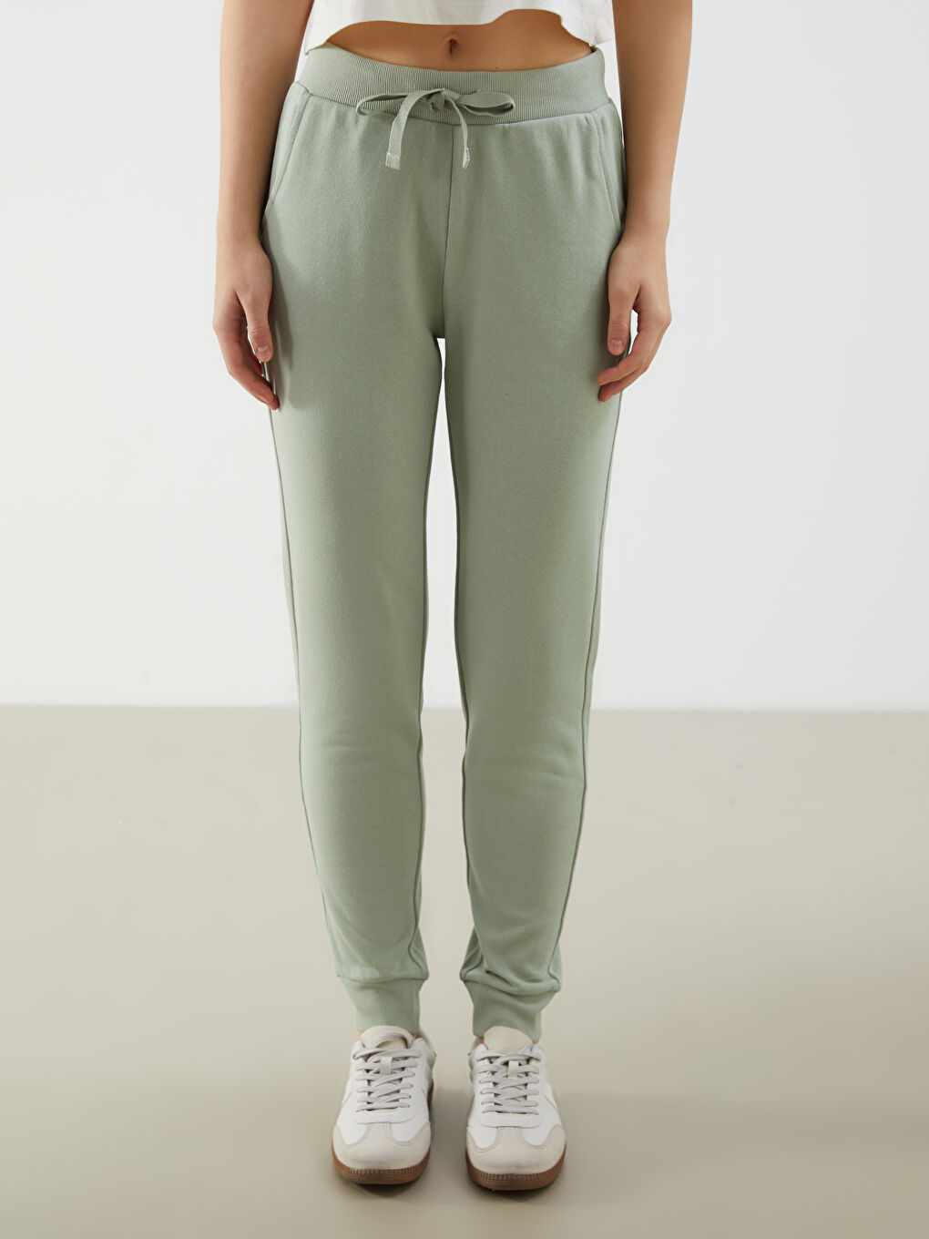Elasticated Waist Women's Jogger Sweatpants -S5GP45Z8-SBD