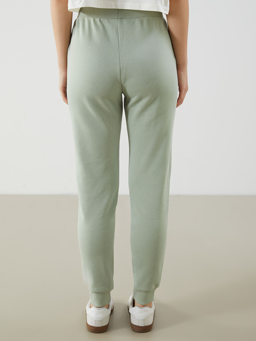 Elasticated Waist Women's Jogger Sweatpants -S5GP45Z8-SBD