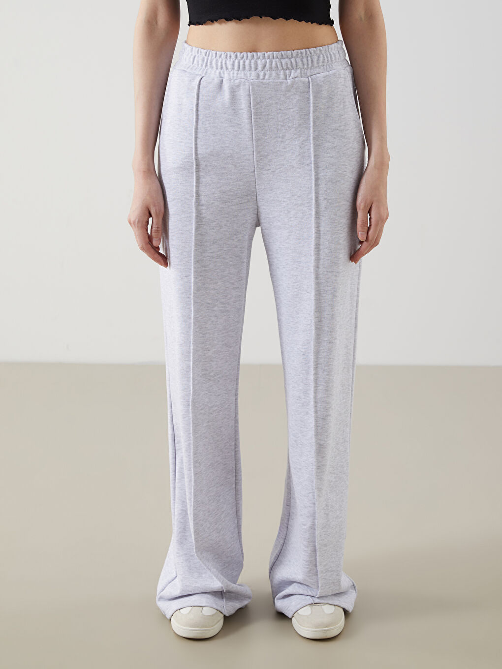 Women's Elastic Waist Sweatpants -S5GP49Z8-LAL