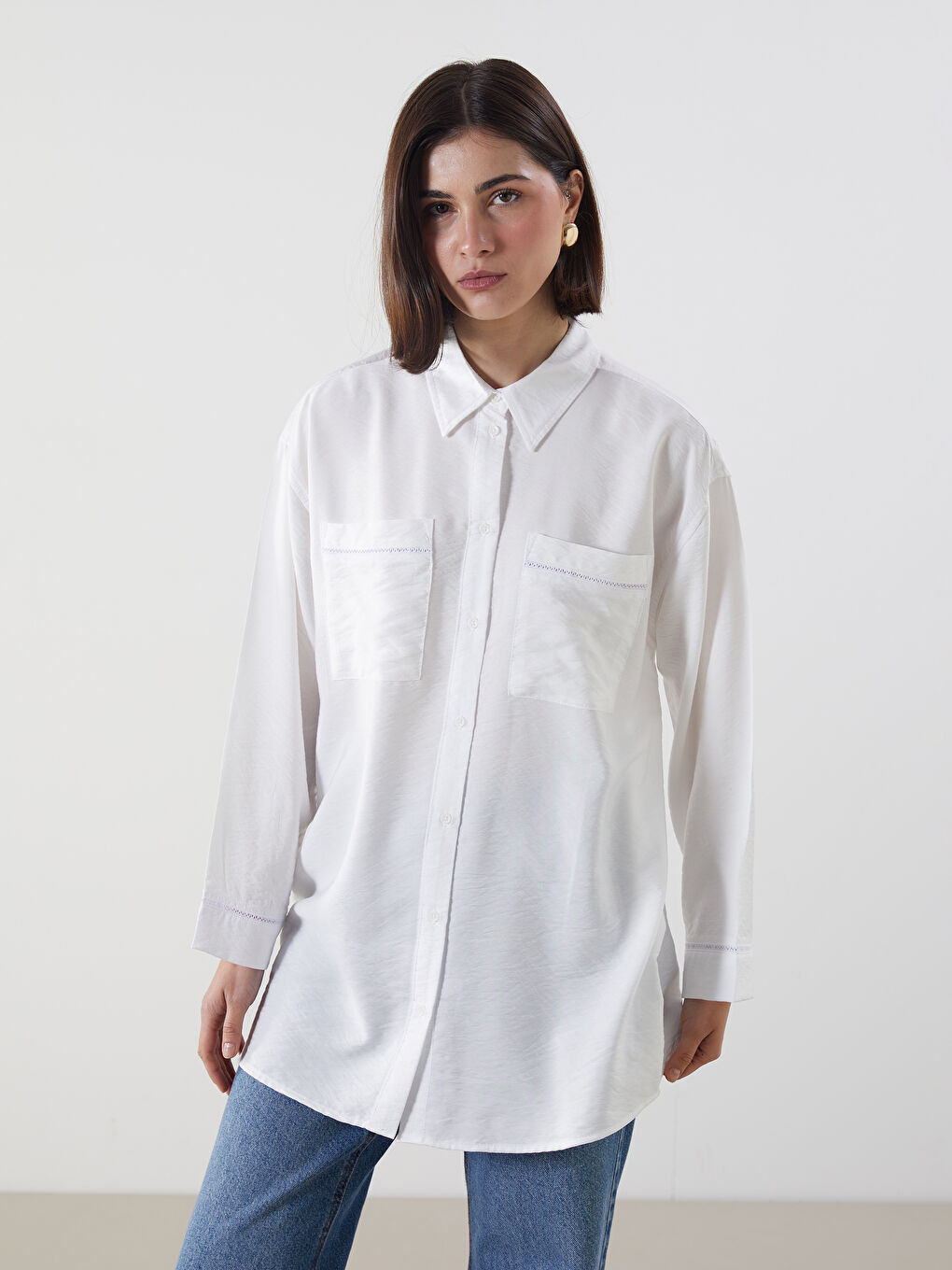 Tunique Chemise Oversize pour Femmes