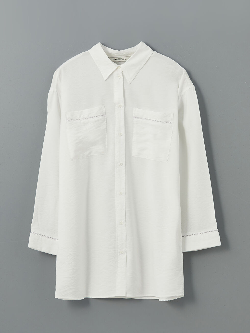 Tunique Chemise Oversize pour Femmes-4