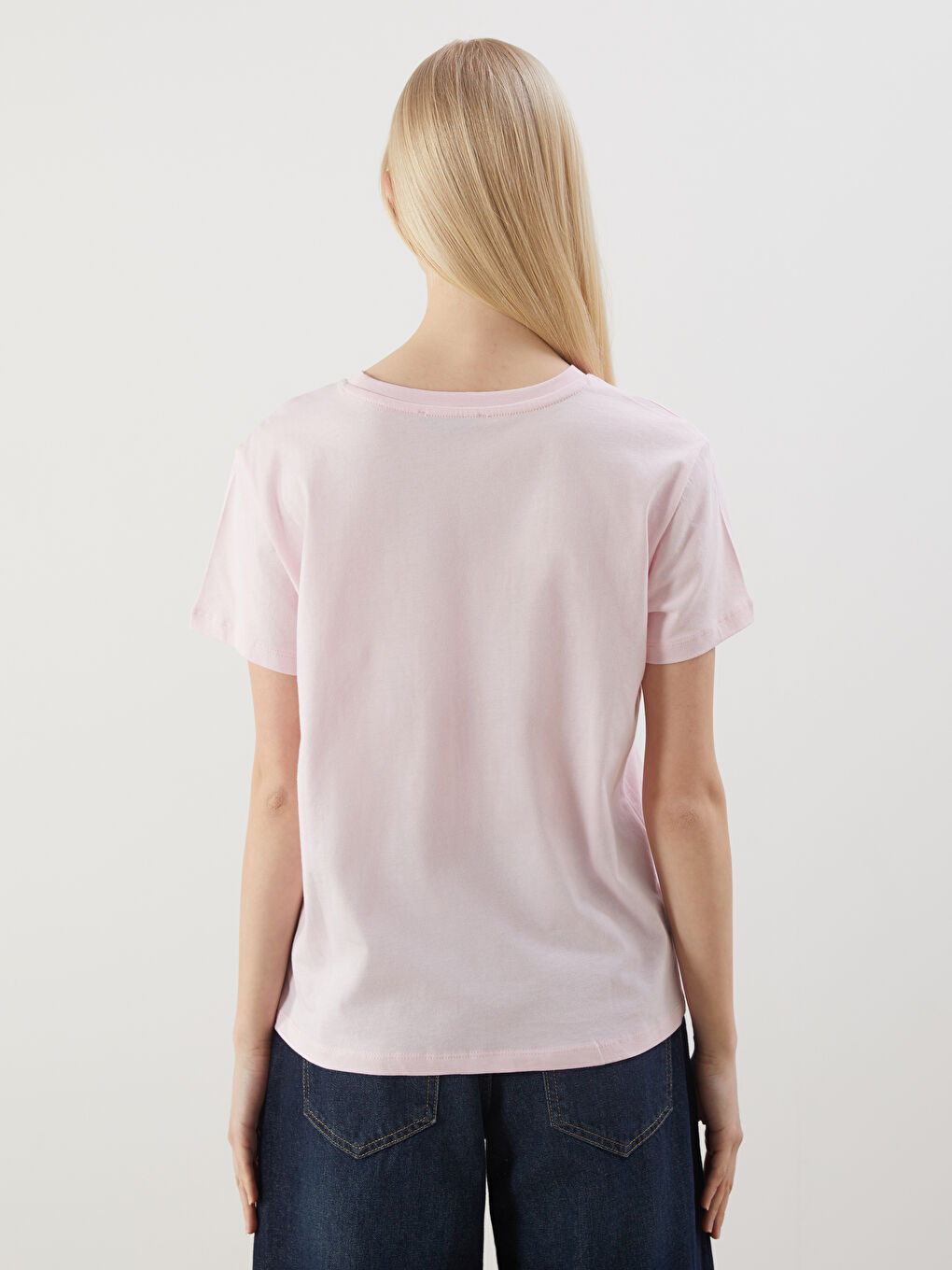 Crew Neck Women's T-Shirt -S5GP61Z8-DUQ