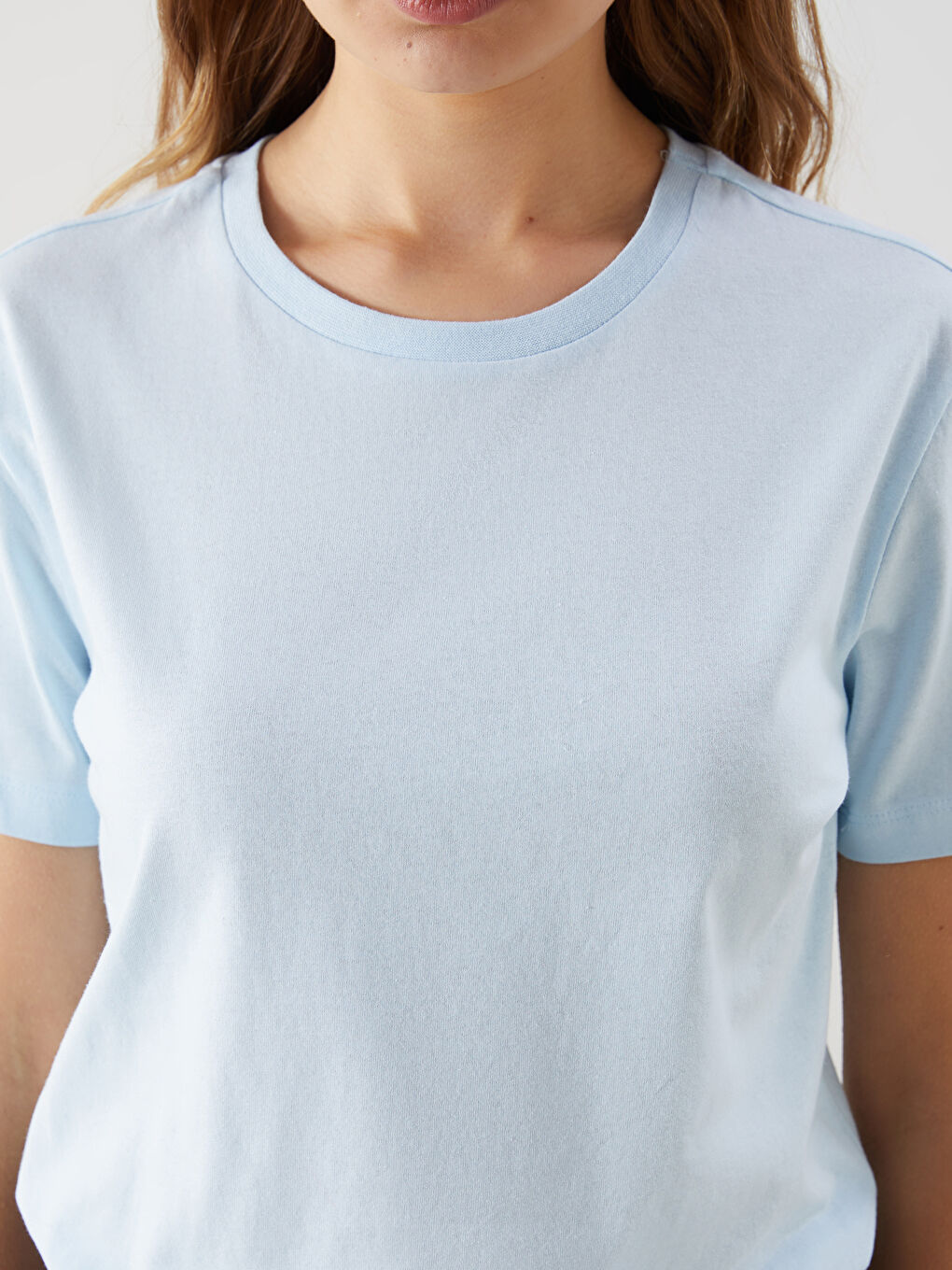 Crew Neck Women's T-Shirt -S5GP61Z8-CU5