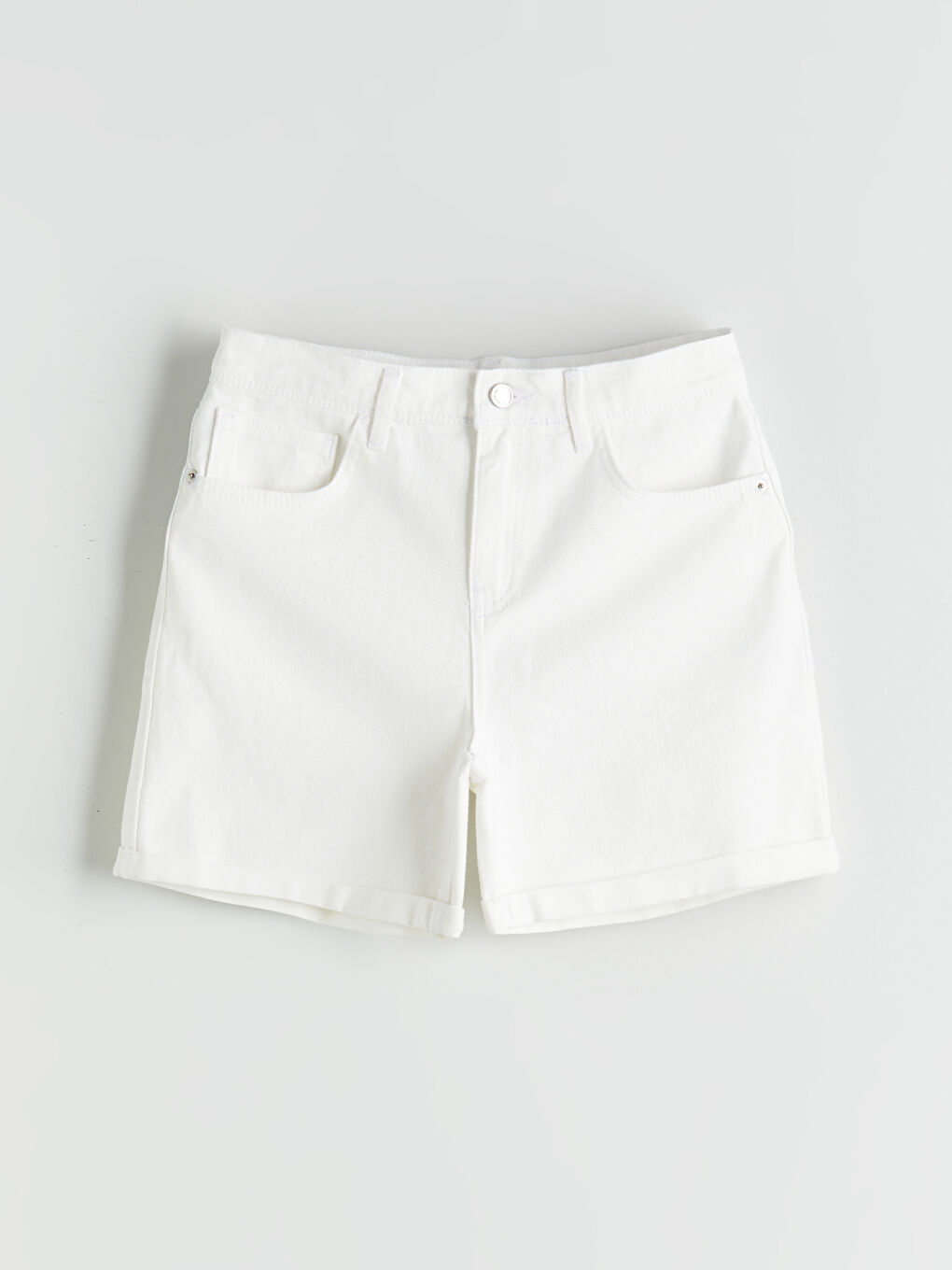 LCW Jeans Boyfriend Fit Women's Denim Shorts -S5GP80Z8-844