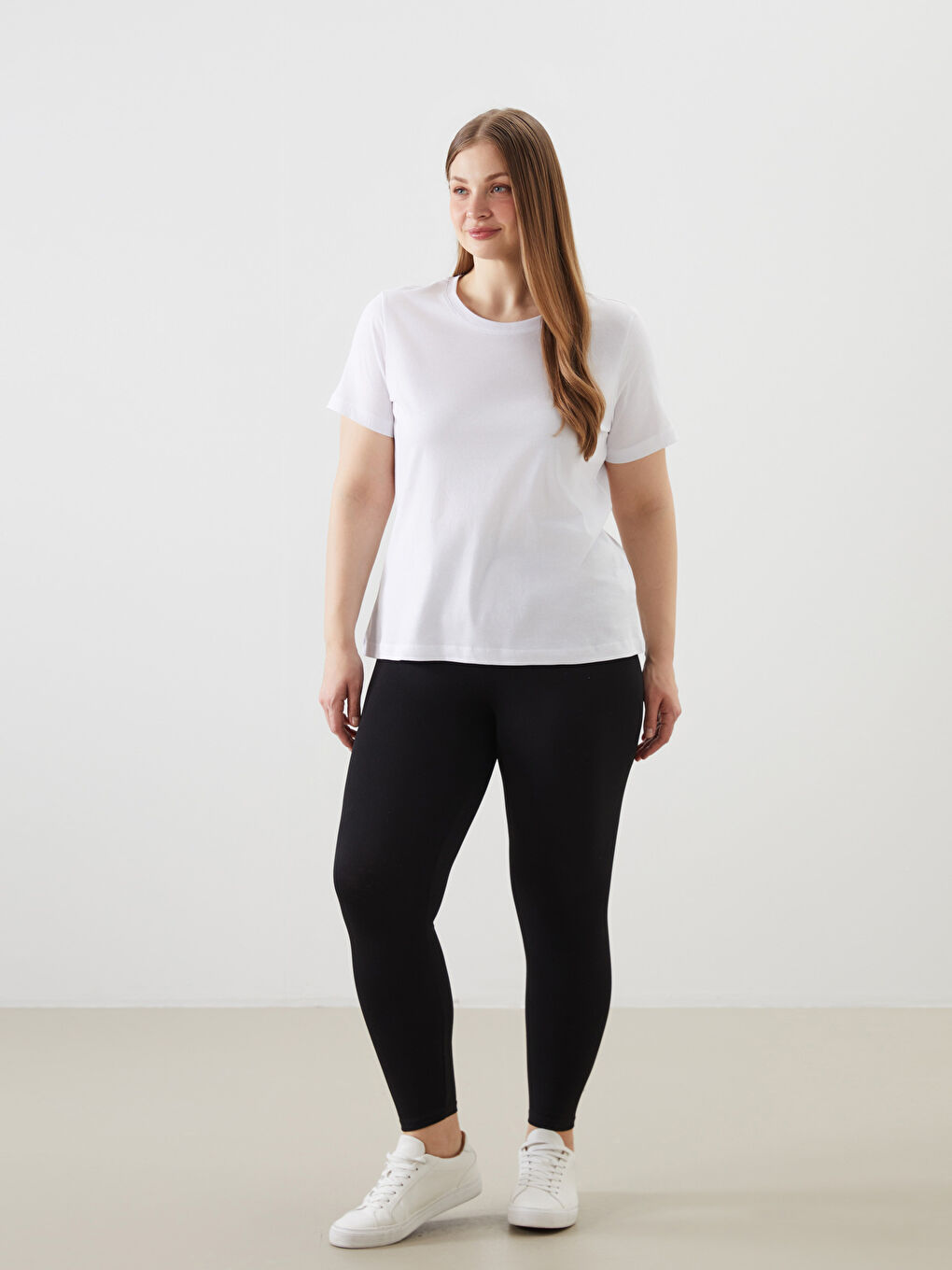 Women's Elastic Waist Leggings -S5GP87Z8-CVL