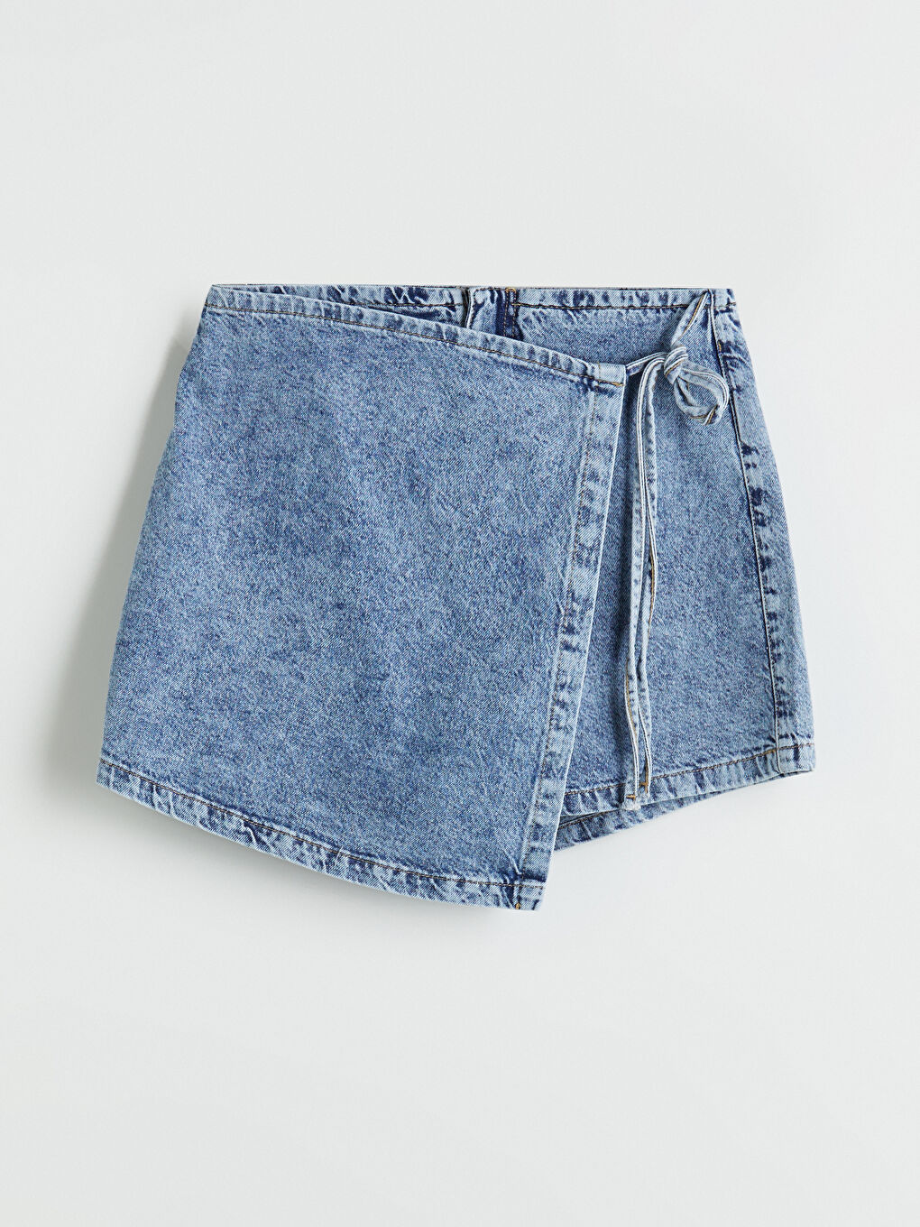 Standard Fit Women's Denim Skort -S5GP92Z8-507