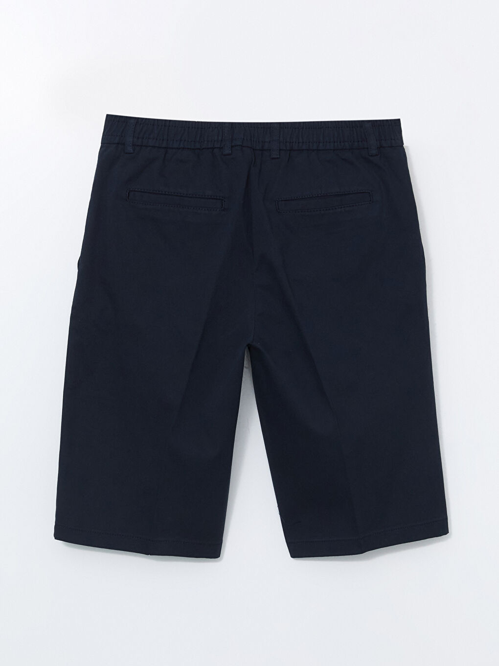 Lacivert Standart Kalıp Erkek Şort-5