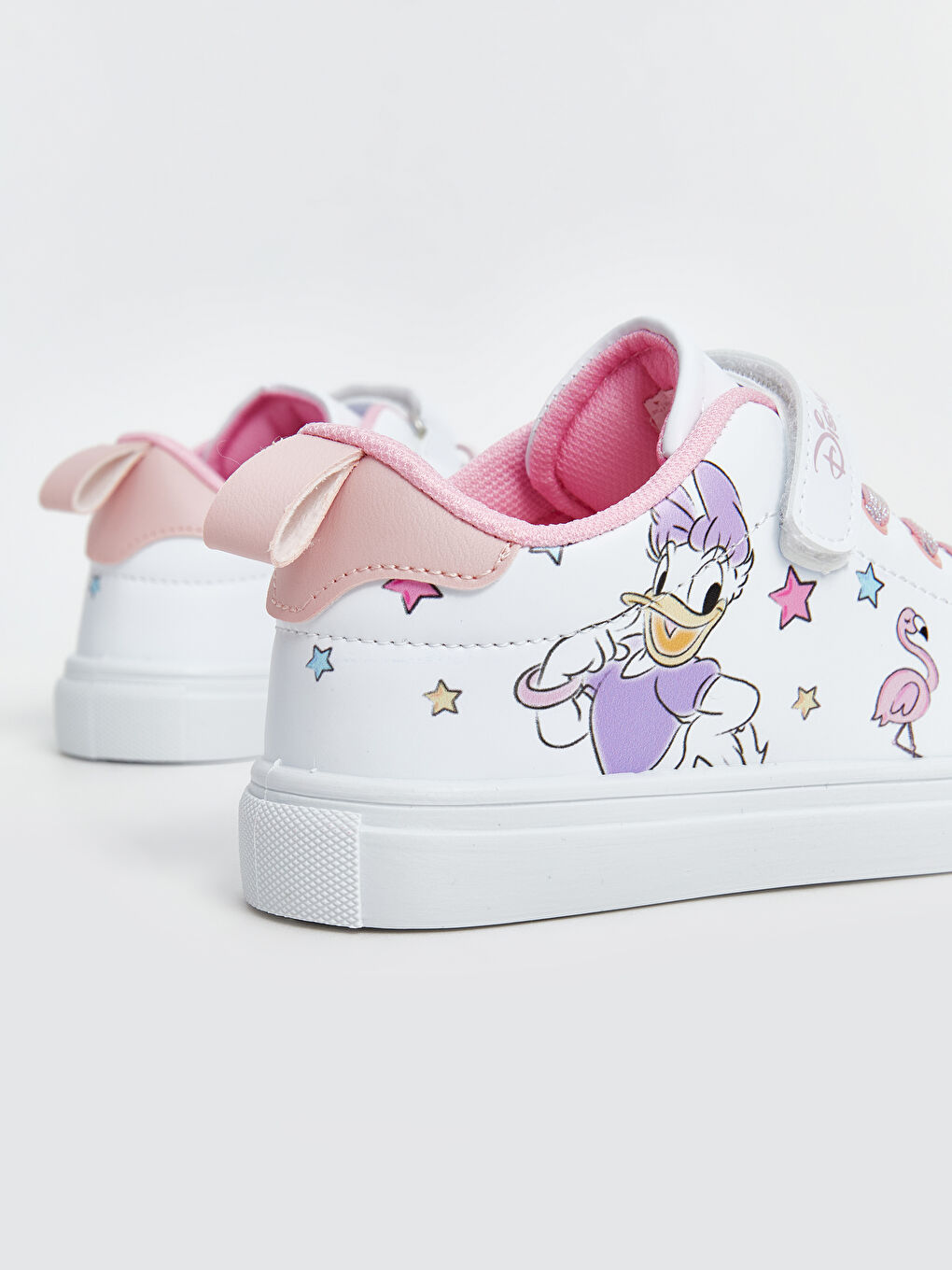 LCW STEPS Beyaz Daisy Duck Baskılı Kız Çocuk Spor Ayakkabı - 4