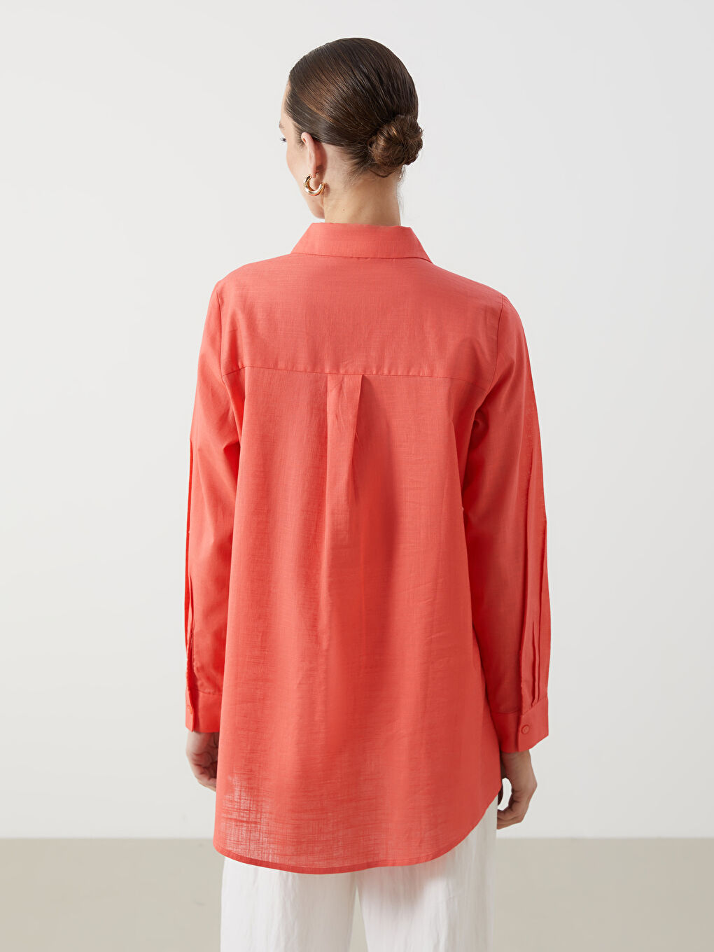 LC Waikiki Hidden Button Women's Shirt Tunic -S5GQ18Z8-Q2N