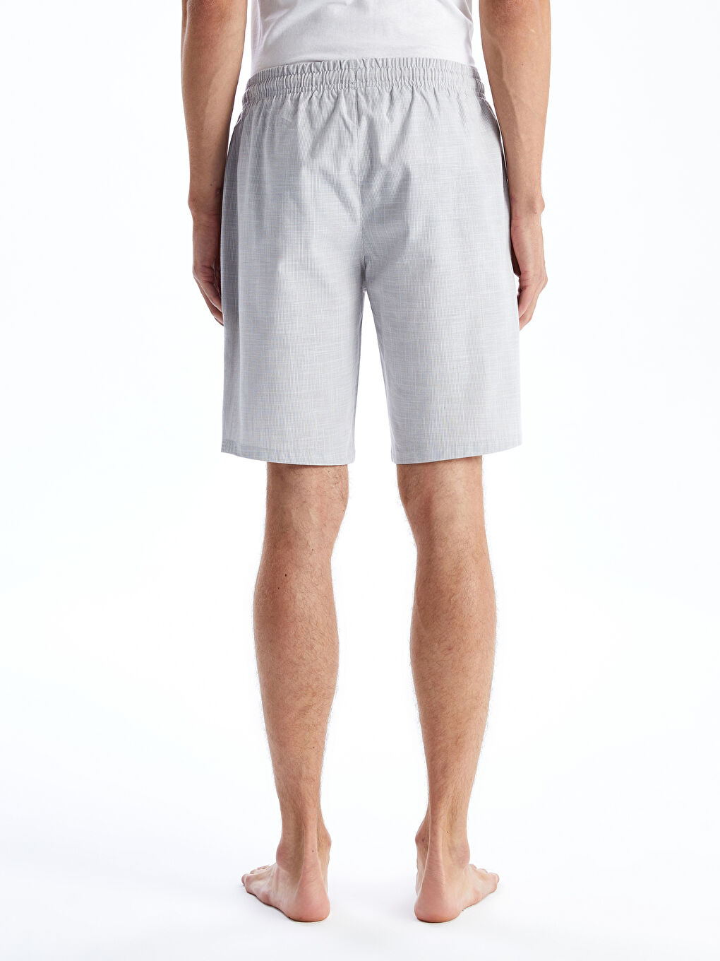 LC WAIKIKI Gri Standart Kalıp Erkek Pijama Alt Şort - 3