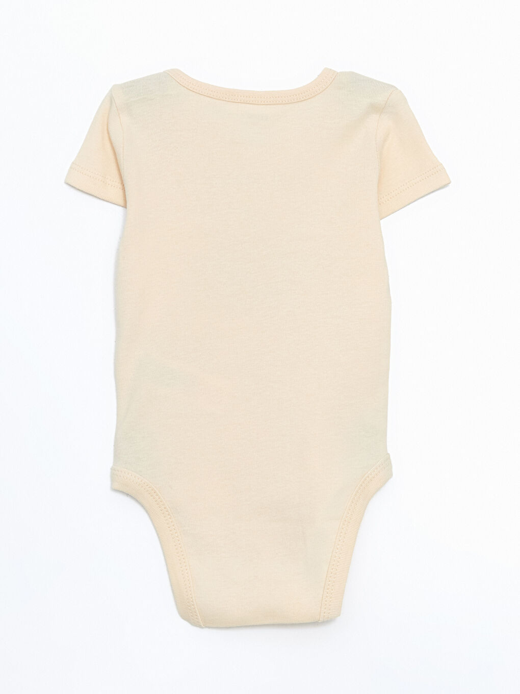 Crew Neck Printed Baby Boy Body With Snap Fastener -S5GQ39Z1-KWP