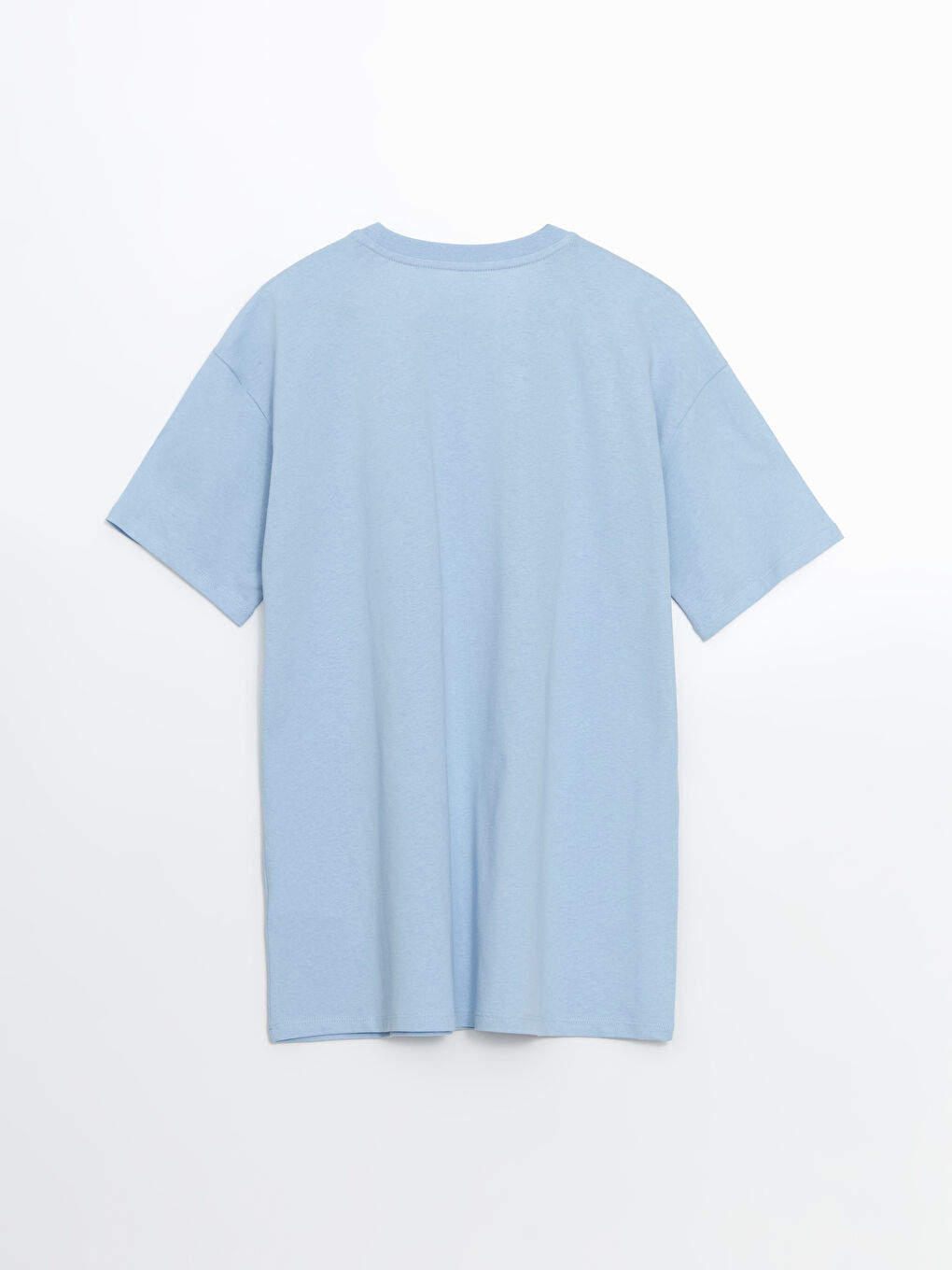 Mavi Bisiklet Yaka Baskılı Kadın Spor Tişört-5