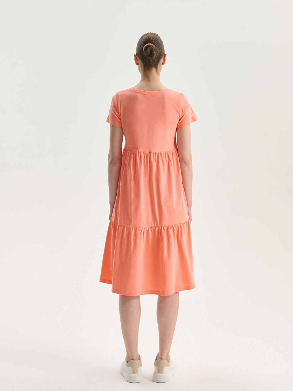 V Neck Women's Dress -S5GQ63Z8-V8S