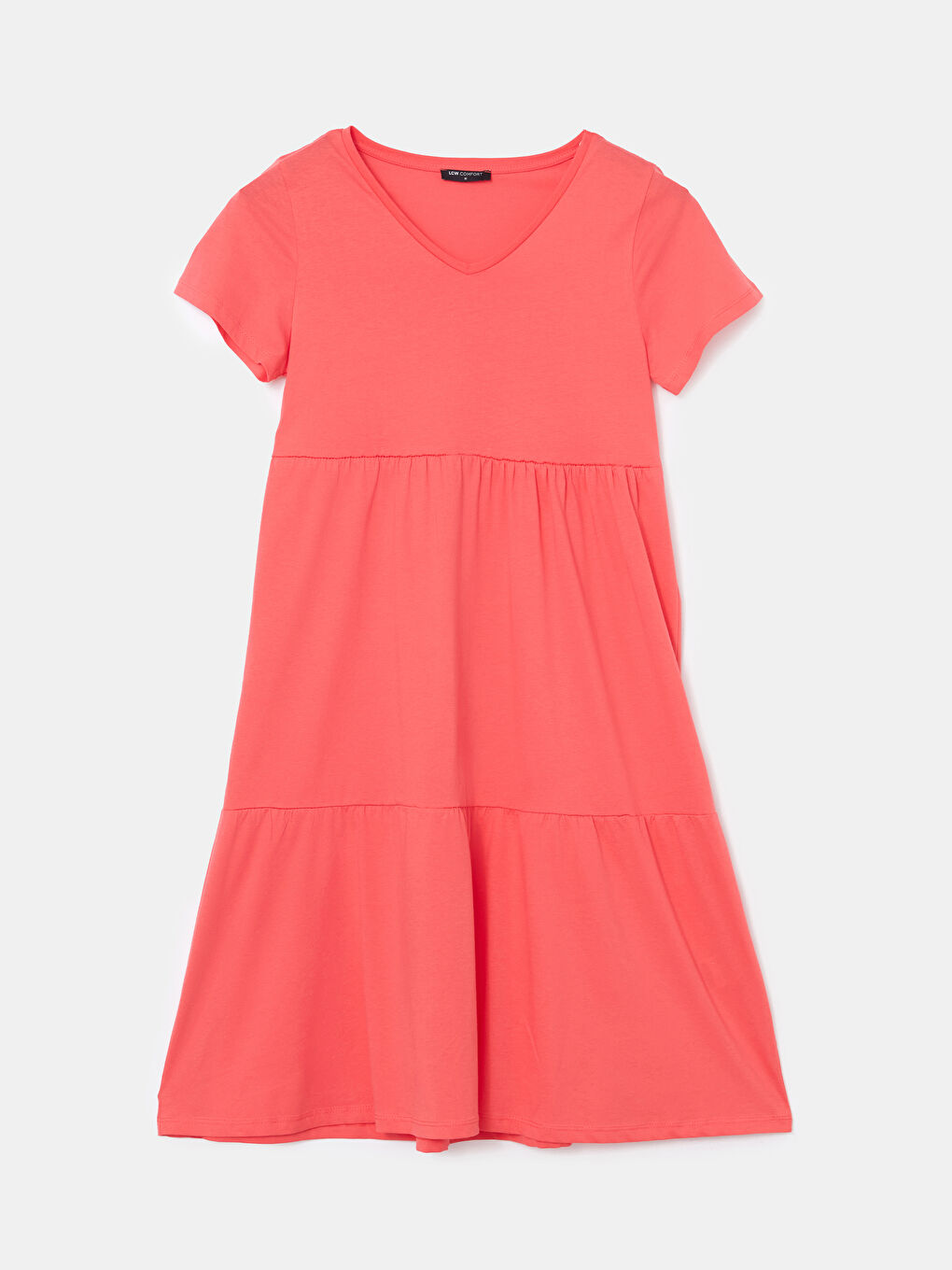 V Neck Women's Dress -S5GQ63Z8-V8S